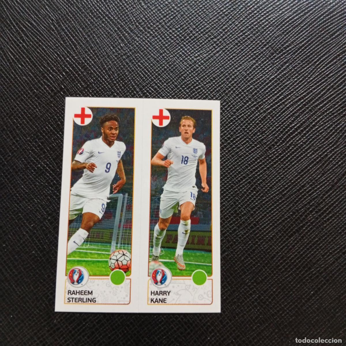 Cromos de f&uacute;tbol: 154 STERLING HARRY KANE INGLATERRA PANINI EURO EUROCOPA FRANCIA 2016 CROMO FUTBOL 16 - SIN PEGAR