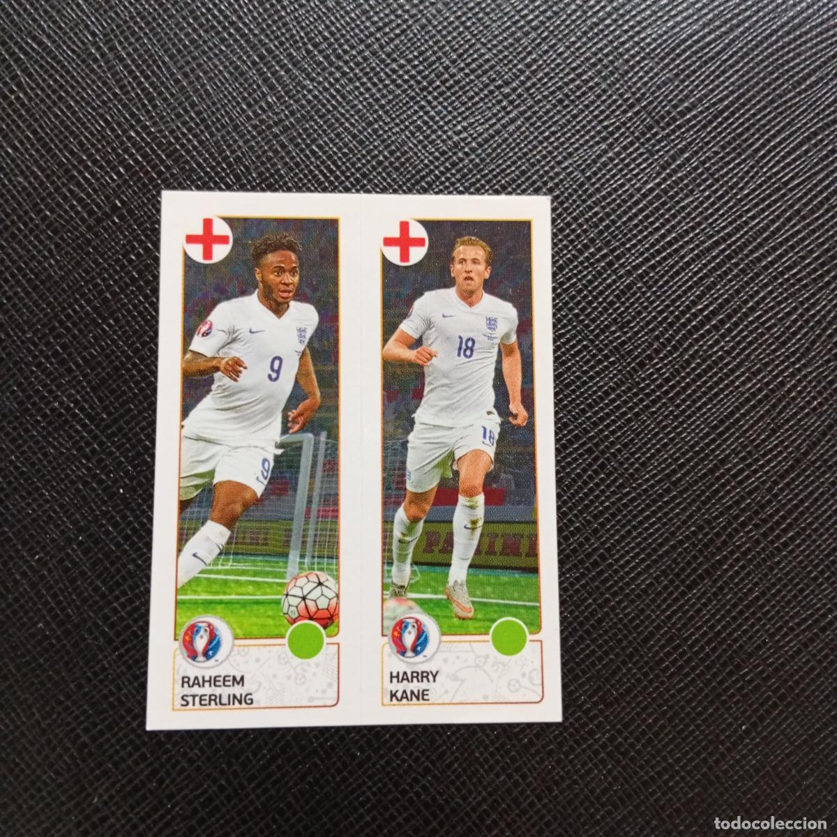 Cromos de f&uacute;tbol: 154 STERLING HARRY KANE INGLATERRA PANINI EURO EUROCOPA FRANCIA 2016 CROMO FUTBOL 16 - SIN PEGAR
