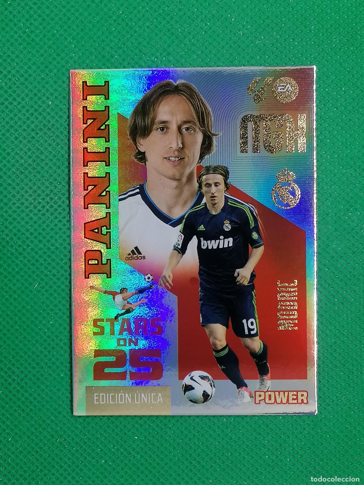Cromos de f&uacute;tbol: P445 P 445 MODRIC REAL MADRID STARS ON 25 EDICION UNICA POWER ⚽ MEGACRACKS LIGA 2026 2027 26 27 ⚽