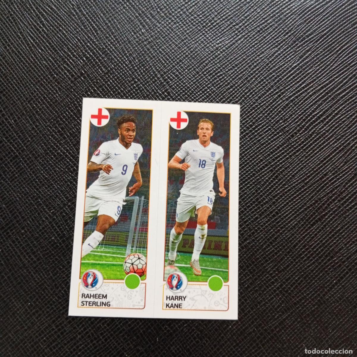Cromos de f&uacute;tbol: 154 STERLING HARRY KANE INGLATERRA PANINI EURO EUROCOPA FRANCIA 2016 CROMO FUTBOL 16 - SIN PEGAR