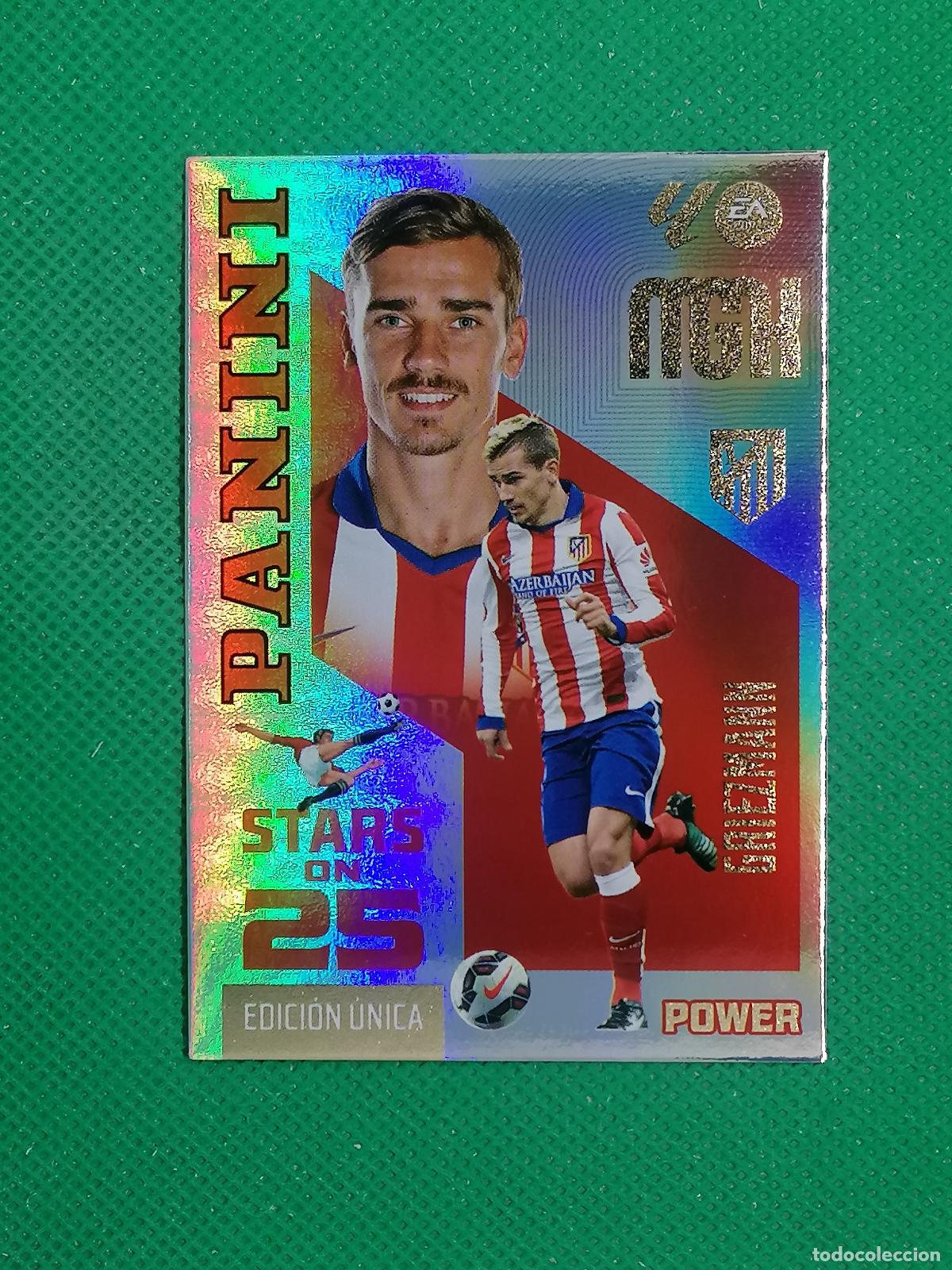 Football Stickers: P443 P 443 GRIEZMANN ATLETICO MADRID STARS ON 25 EDICION POWER ⚽ MEGACRACKS LIGA 2026 2027 26 27 ⚽