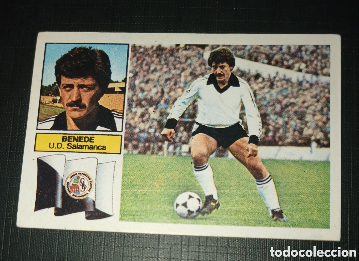 Fu&szlig;ball-Sticker: Cromo fichaje coloca Benede U.D. Salamanca Ed. Este Liga 1982 1983 82-83 Sin pegar, nunca pegado