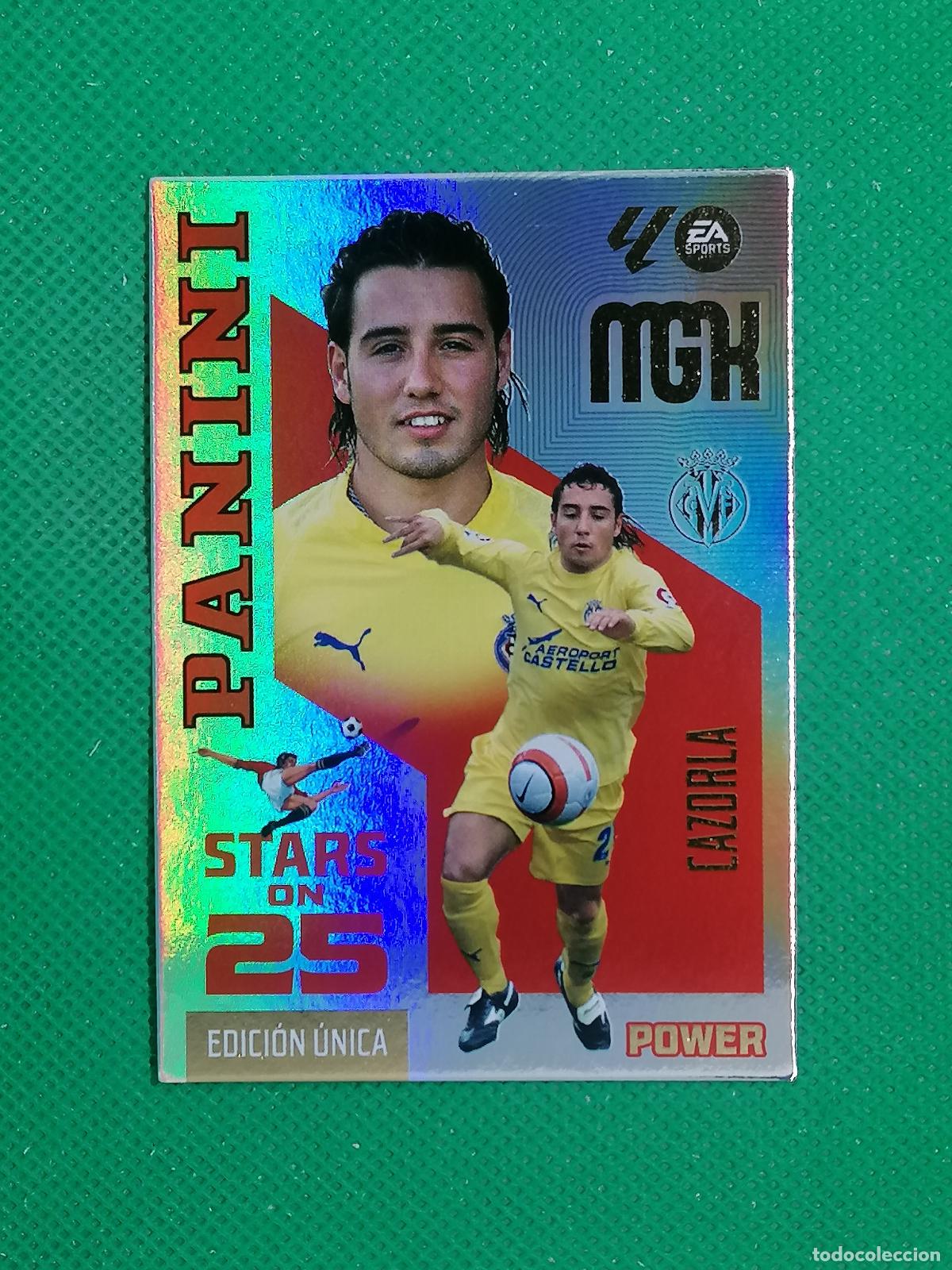 Cromos de Futebol: P438 P 438 CAZORLA VILLARREAL STARS ON 25 EDICION UNICA POWER ⚽ MEGACRACKS LIGA 2026 2027 26 27 ⚽
