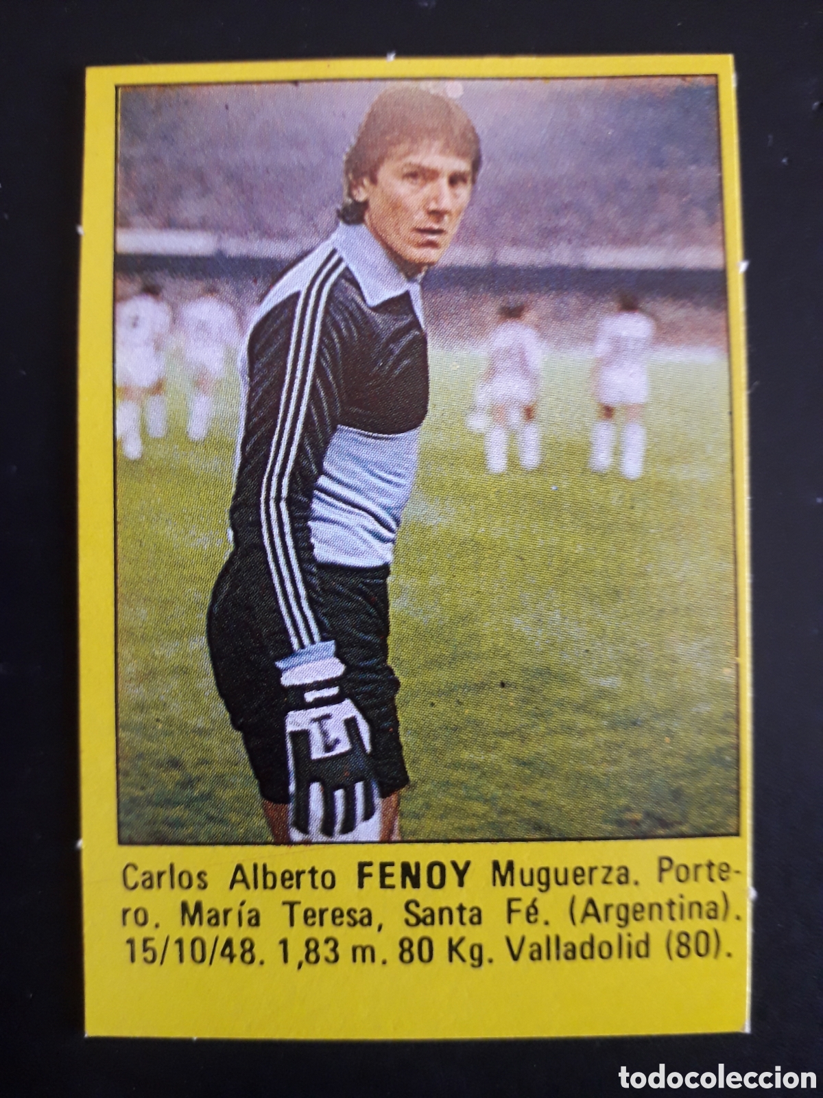 Cromos de f&uacute;tbol: FENOY, VALLADOLID SUPER F&Uacute;TBOL 84 83-84 1983-1984 ROLL&Aacute;N DESPEGADO PEDIDO M&Iacute;NIMO 3&euro;