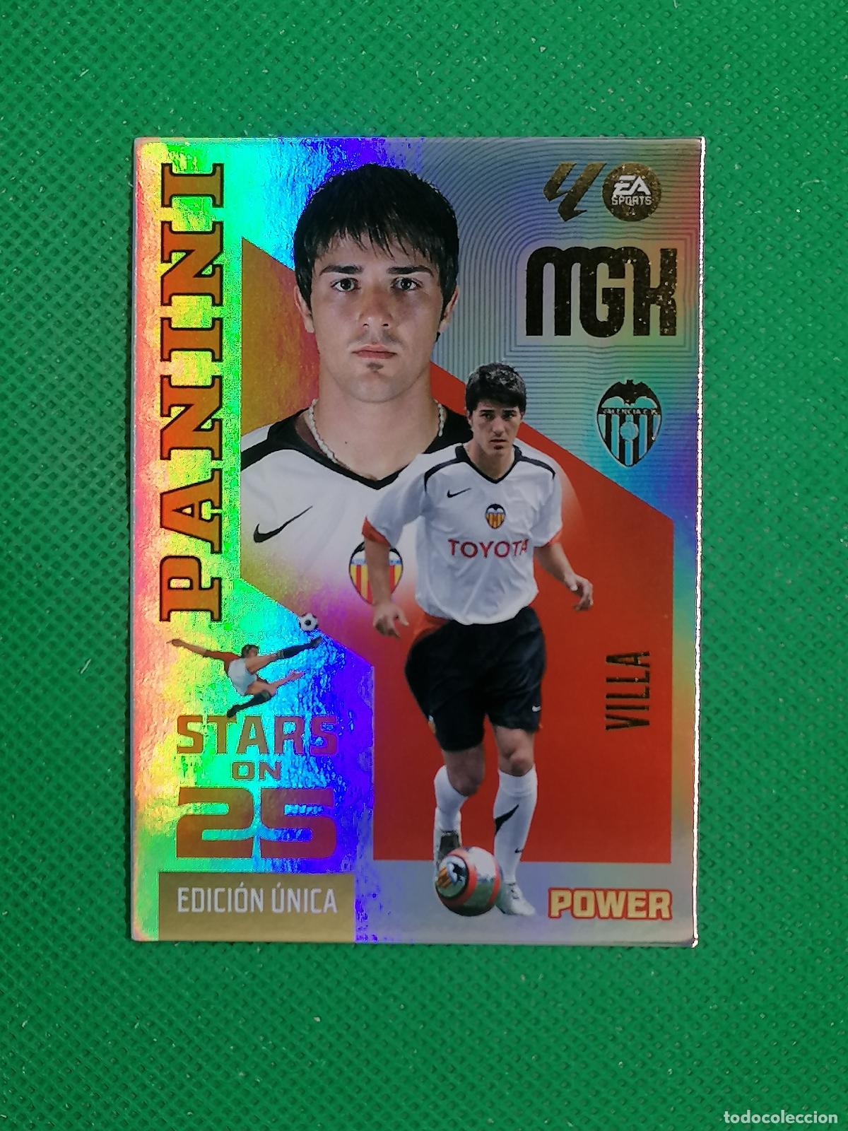 Cromos de f&uacute;tbol: P435 P 435 VILLA VALENCIA STARS ON 25 EDICION UNICA POWER ⚽ MEGACRACKS LIGA 2026 2027 26 27 ⚽