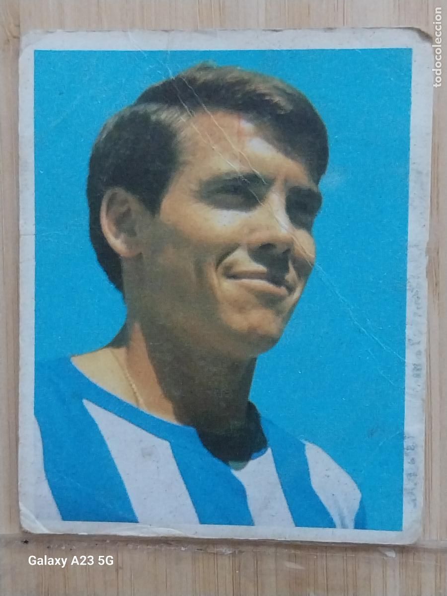 Cromos de f&uacute;tbol: ARAGON C D M&Aacute;LAGA LIGA 1968 68 69 ED BRUGUERA CROMO 184 SIN PEGAR NUNCA ORIGINAL