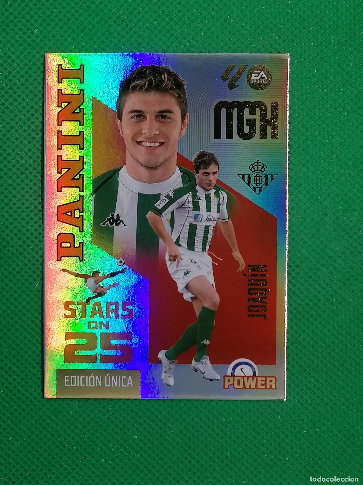 Cromos de f&uacute;tbol: P431 P 431 JOAQUIN BETOS STARS ON 25 EDICION UNICA POWER ⚽ MEGACRACKS LIGA 2026 2027 26 27 ⚽