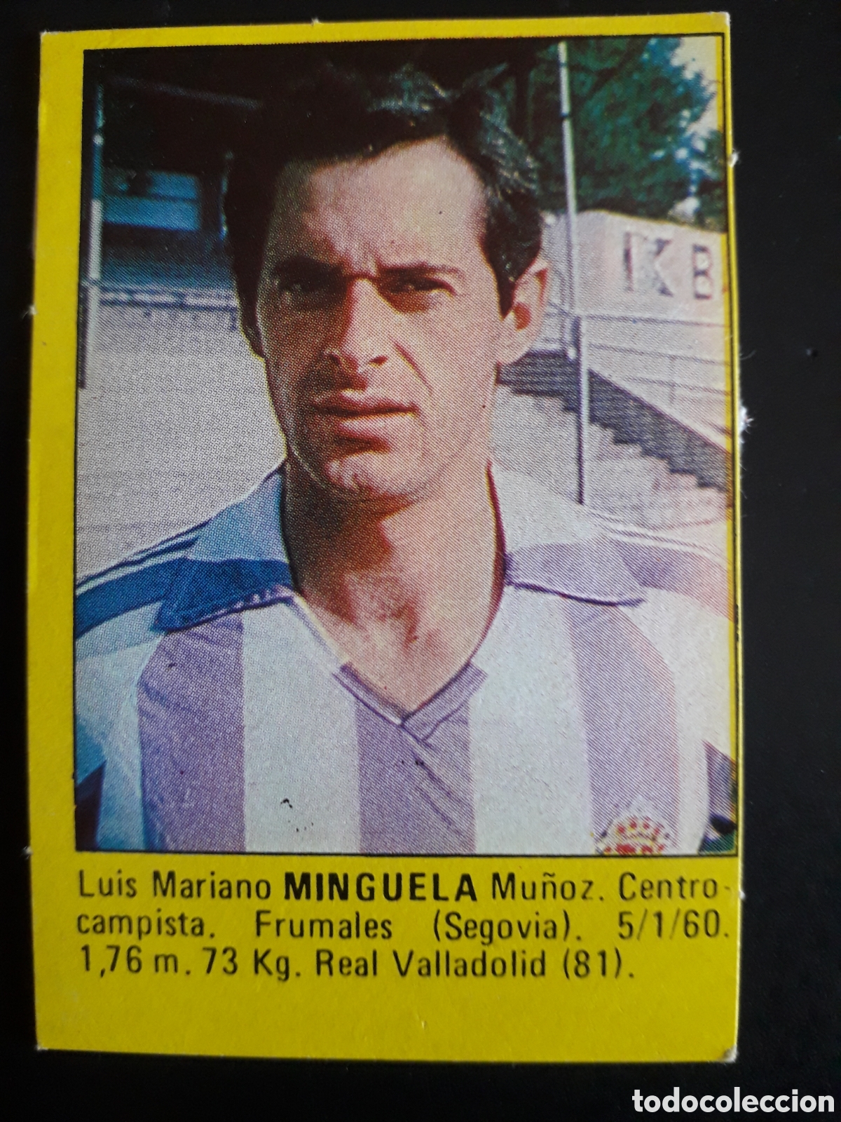 Cromos de f&uacute;tbol: MINGUELA, VALLADOLID SUPER F&Uacute;TBOL 84 83-84 1983-1984 ROLL&Aacute;N DESPEGADO PEDIDO M&Iacute;NIMO 3&euro;