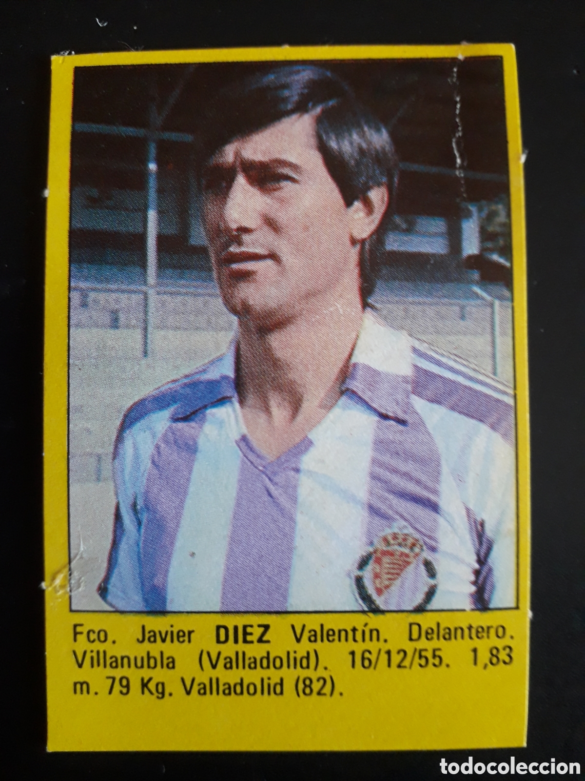 Cromos de f&uacute;tbol: D&Iacute;EZ, VALLADOLID SUPER F&Uacute;TBOL 84 83-84 1983-1984 ROLL&Aacute;N DESPEGADO PEDIDO M&Iacute;NIMO 3&euro;