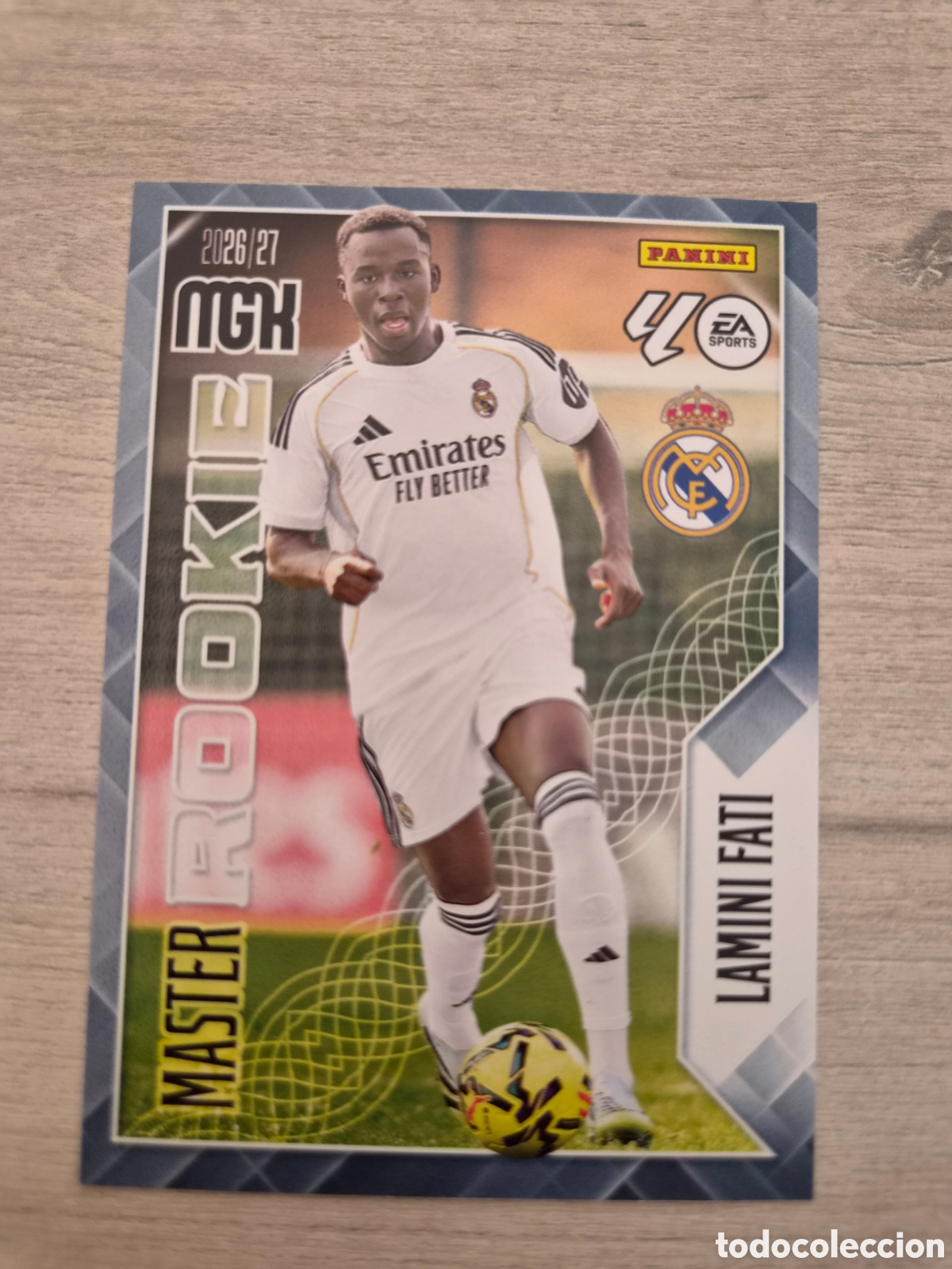 Football Stickers: N&deg;416 Master Rookie Lamini Fati Megacracks 26/27