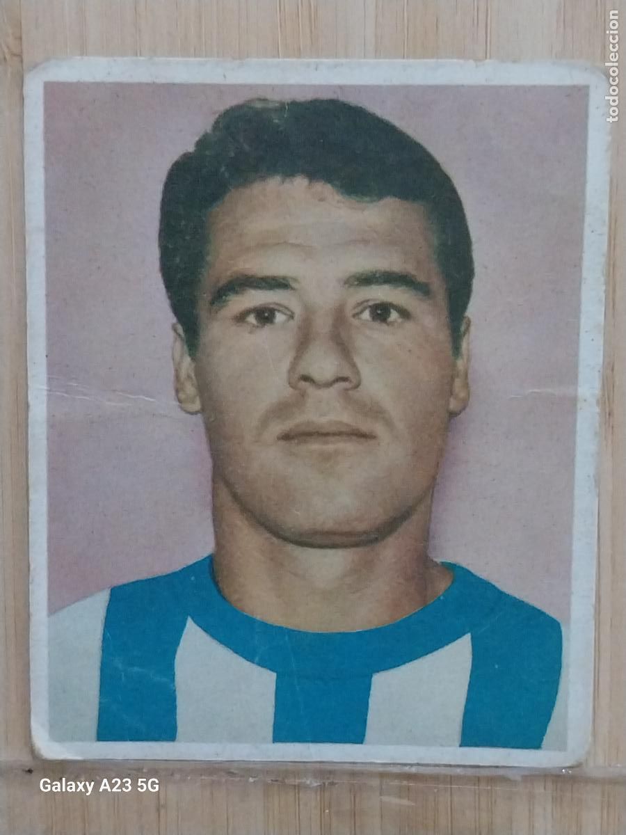 Cromos de Futebol: ARIAS C D M&Aacute;LAGA LIGA 1968 68 69 ED BRUGUERA CROMO 173 SIN PEGAR NUNCA ORIGINAL