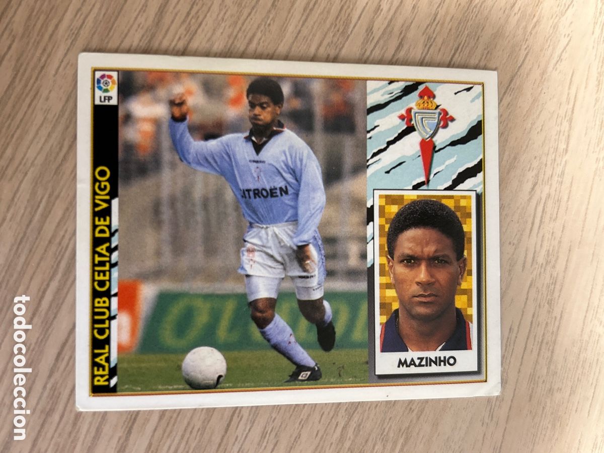 Cromos de Futebol: MAZINHO CELTA DE VIGO LIGA ESTE 1997 1998 97 98 NUNCA PEGADO SIN PEGAR
