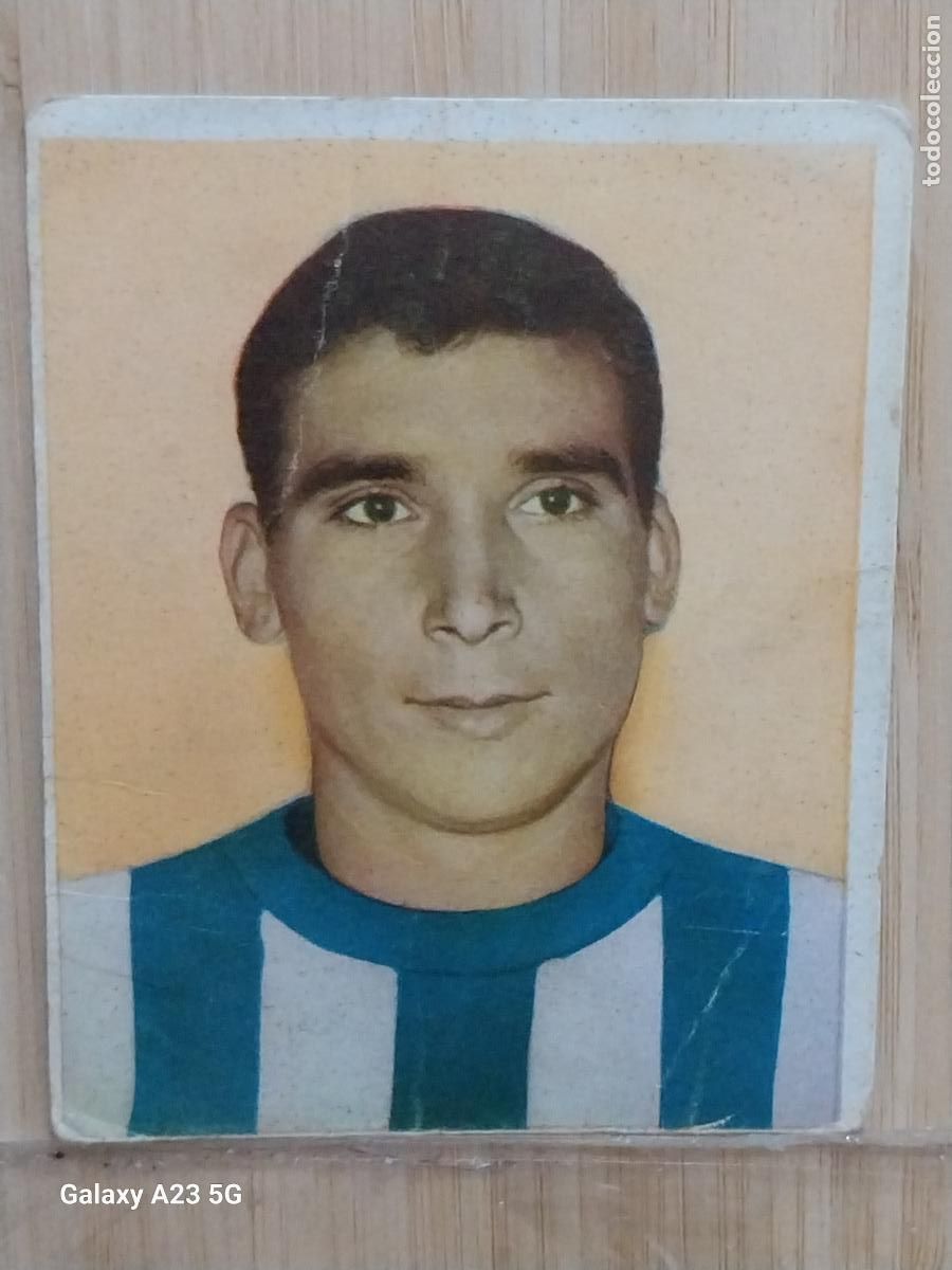 Cromos de Futebol: MONTERO C D M&Aacute;LAGA LIGA 1968 68 69 ED BRUGUERA CROMO 172 SIN PEGAR NUNCA ORIGINAL