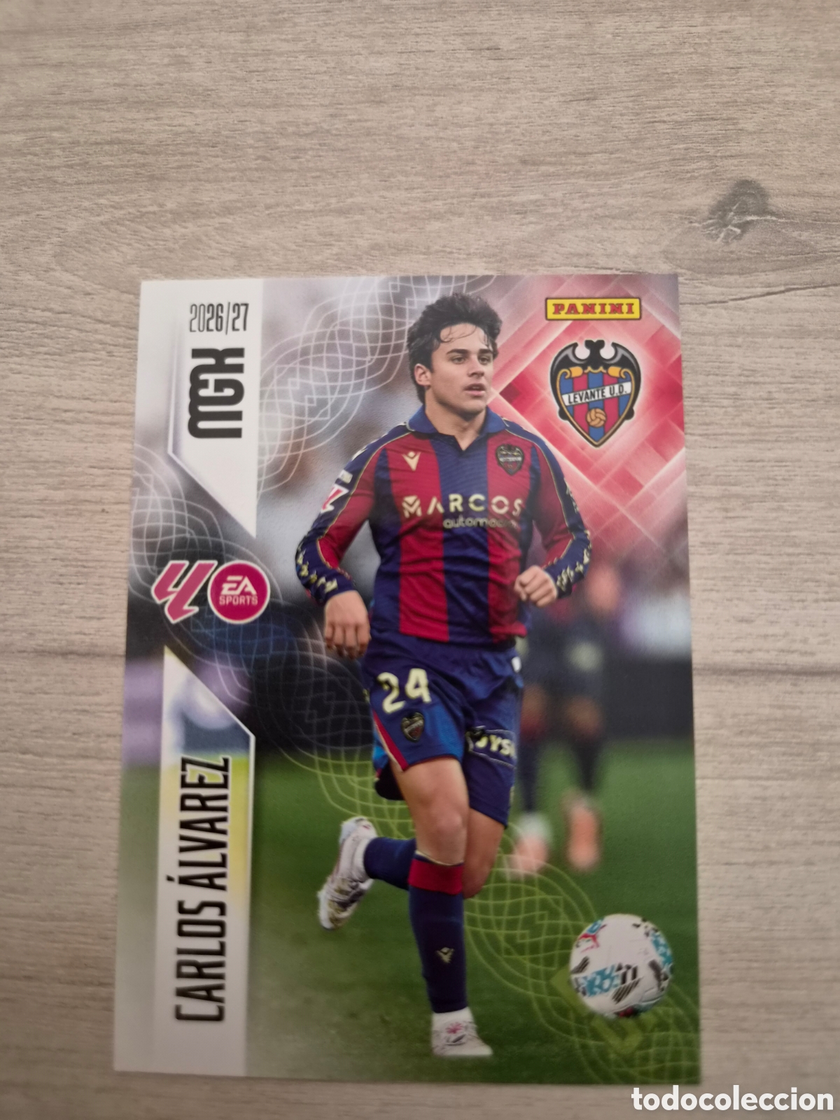 Cromos de Futebol: N&deg;211 Levante Carlos &Aacute;lvarez Megacracks 26/27