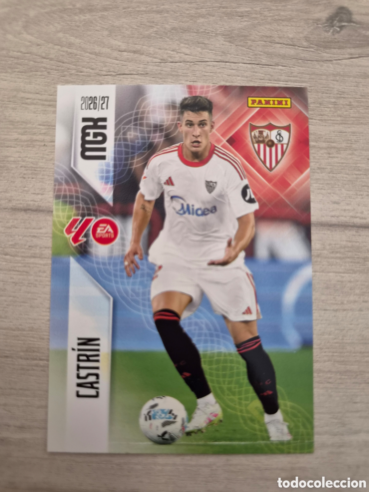 Cromos de f&uacute;tbol: N&deg;332 Sevilla Castrin Megacracks 26/27