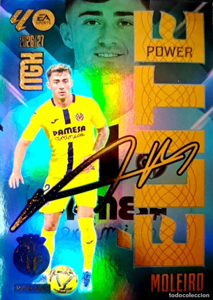 Cartes &agrave; collectionner de Football: 11 11P - Moleiro - Villarreal CF - ELITE POWER - PANINI Megacracks MGK 2026 2027 26 27