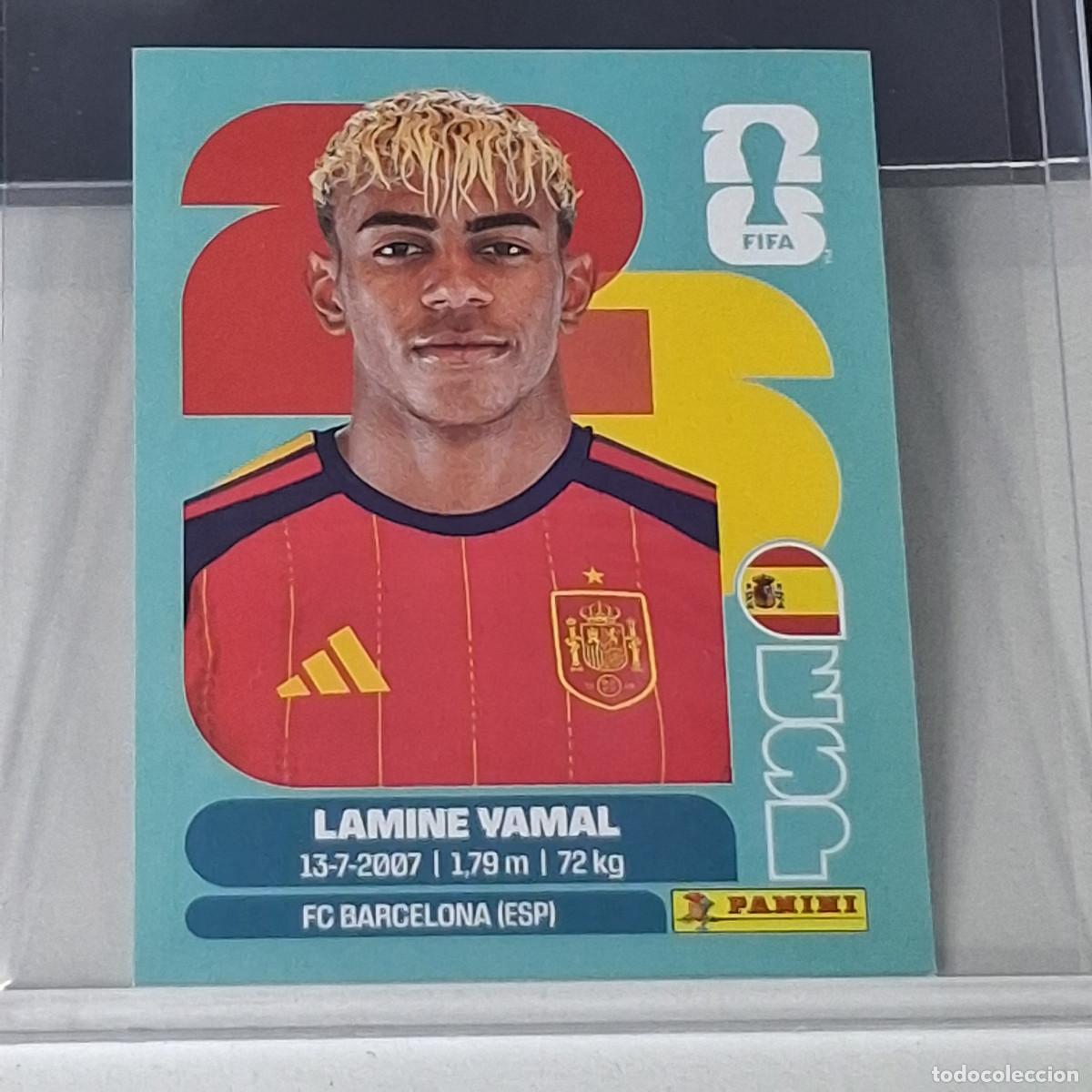 Fu&szlig;ball-Sticker: C1-3 ESP15 LAMINE YAMAL ESPA&Ntilde;A ESP 15 SPAIN MUNDIAL FIFA WORLD CUP 2026 STICKER PANINI