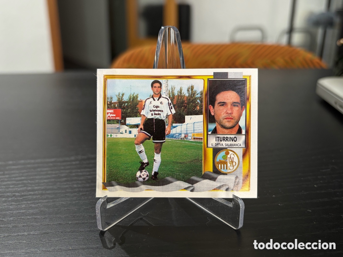 Cromos de f&uacute;tbol: Cromo ediciones este temporada 95-96 Salamanca Iturrino fichaje