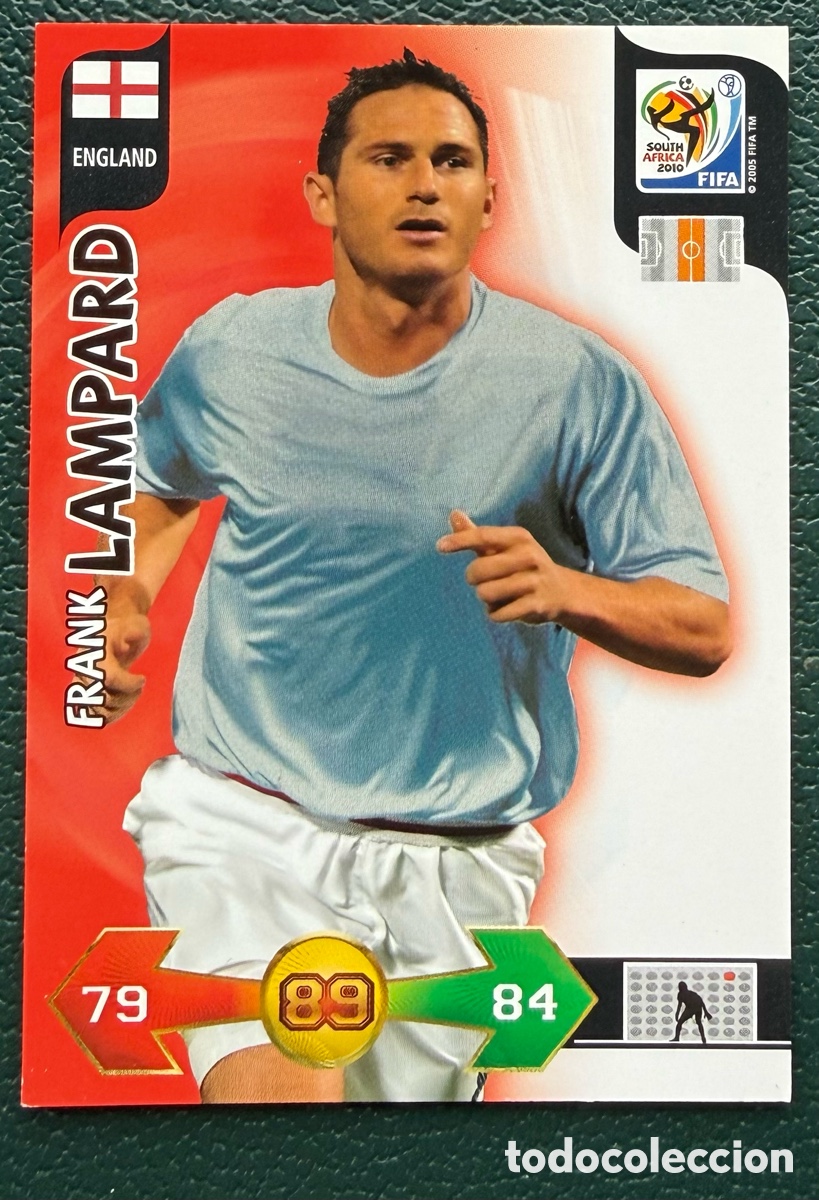 Cromos de f&uacute;tbol: FRANK LAMPARD INGLATERRA FICHAS ALBUM ADRENALYN XL MUNDIAL SOUTH AFRICA 2010