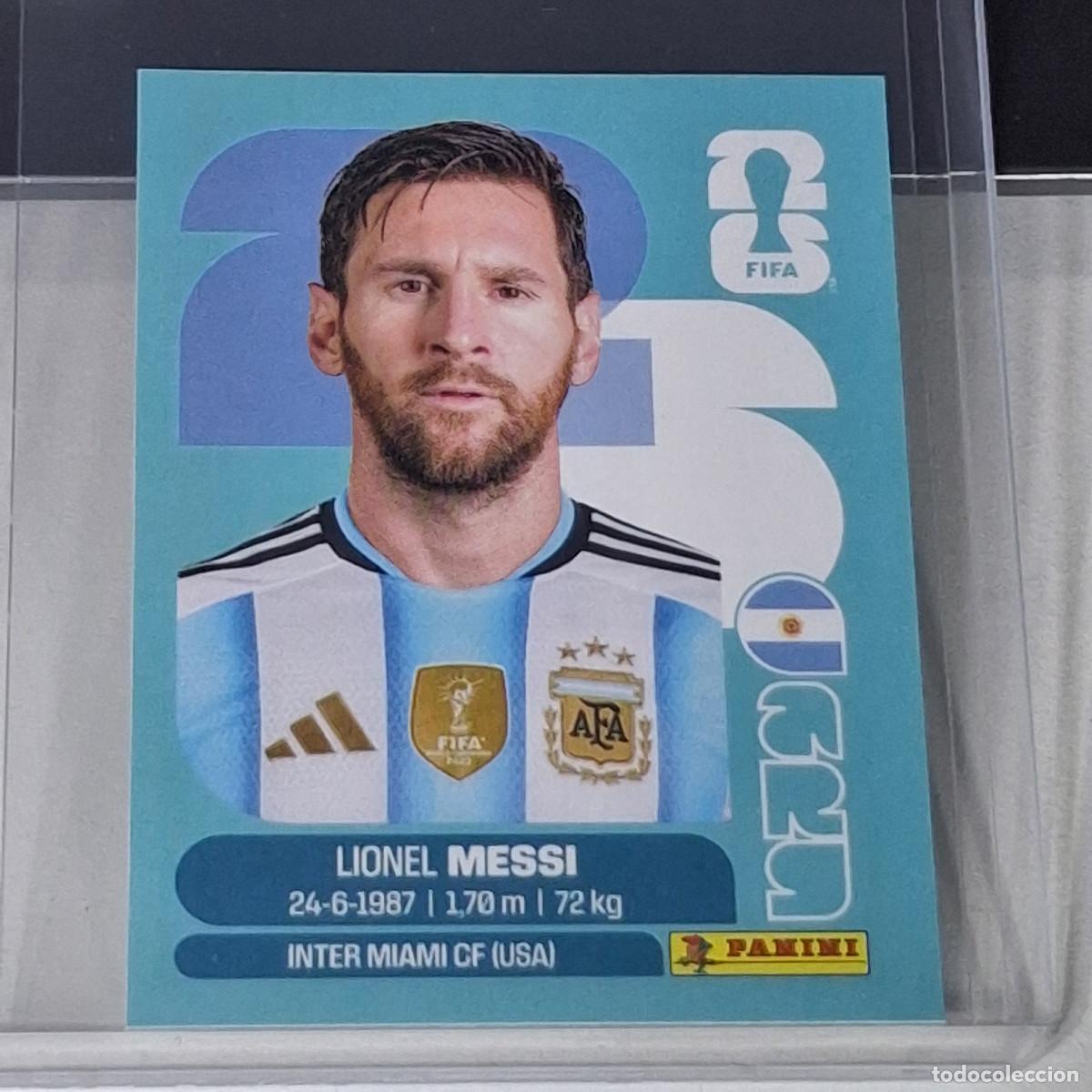Cromos de f&uacute;tbol: C1-1 ARG17 LIONEL MESSI 17 ARGENTINA ARG MUNDIAL FIFA WORLD CUP 2026 STICKER PANINI