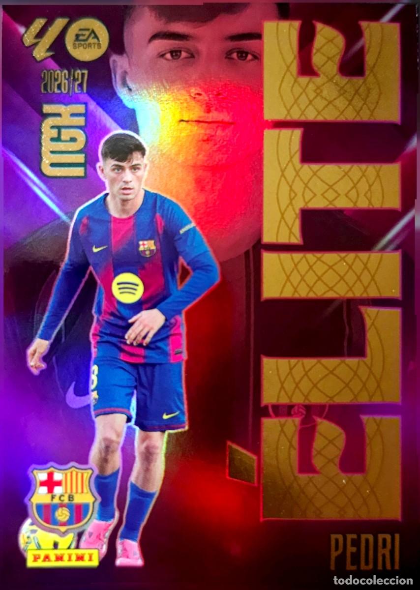 Cromos de f&uacute;tbol: 15 Pedri - FC Barcelona - ELITE - PANINI Megacracks MGK 2026 2027 26 27