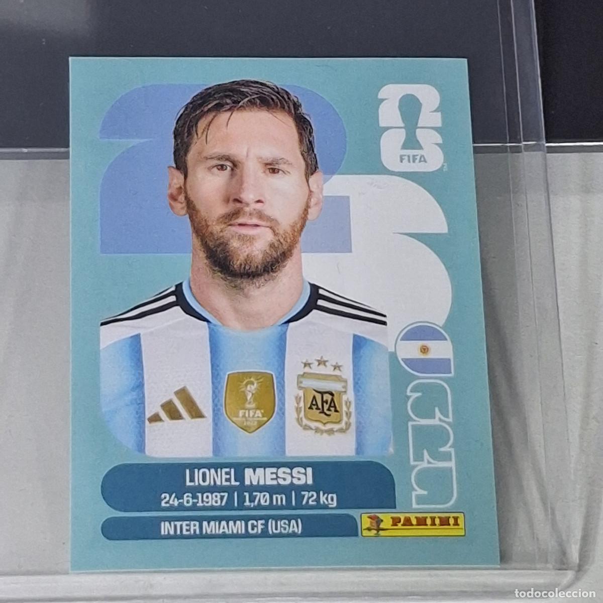 Cromos de f&uacute;tbol: C1-5 ARG17 LIONEL MESSI 17 ARGENTINA ARG MUNDIAL FIFA WORLD CUP 2026 STICKER PANINI
