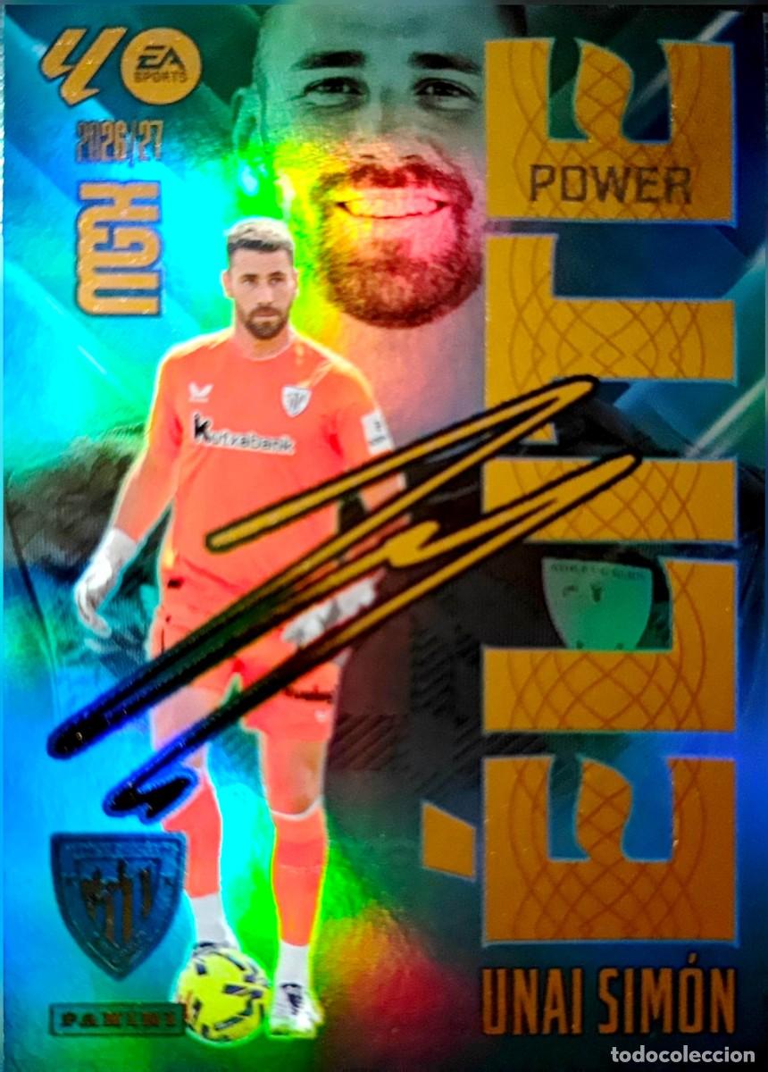 Cromos de f&uacute;tbol: 17 17P Unai Simon - Athletic Club Bilbao - ELITE POWER - PANINI Megacracks MGK 2026 2027 26 27