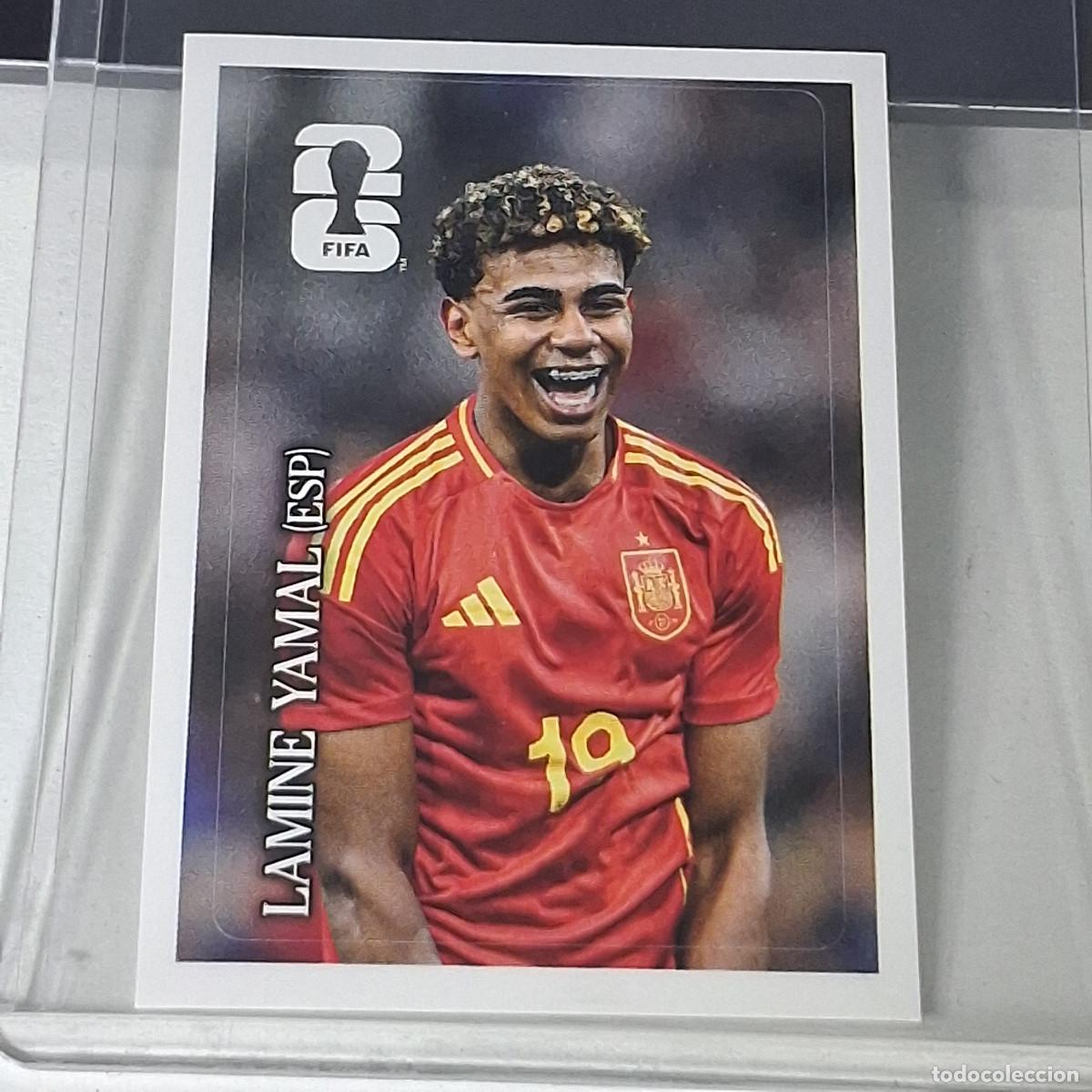 Cromos de f&uacute;tbol: C1-1 CC1 LAMINE YAMAL ESPA&Ntilde;A COCACOLA COCA-COLA MUNDIAL FIFA WORLD CUP 2026 STICKER PANINI