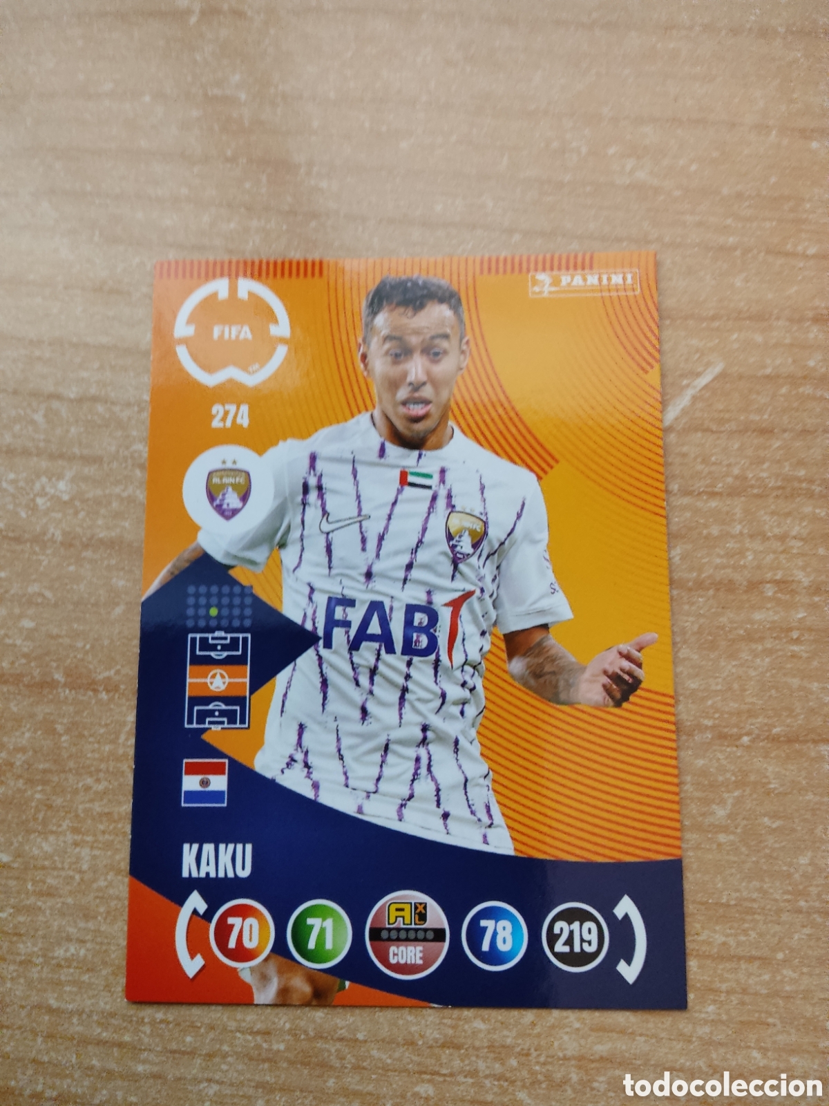 Cromos de f&uacute;tbol: 274 KAKU AL AIN MUNDIAL DE CLUBES ADRENALYN 2025