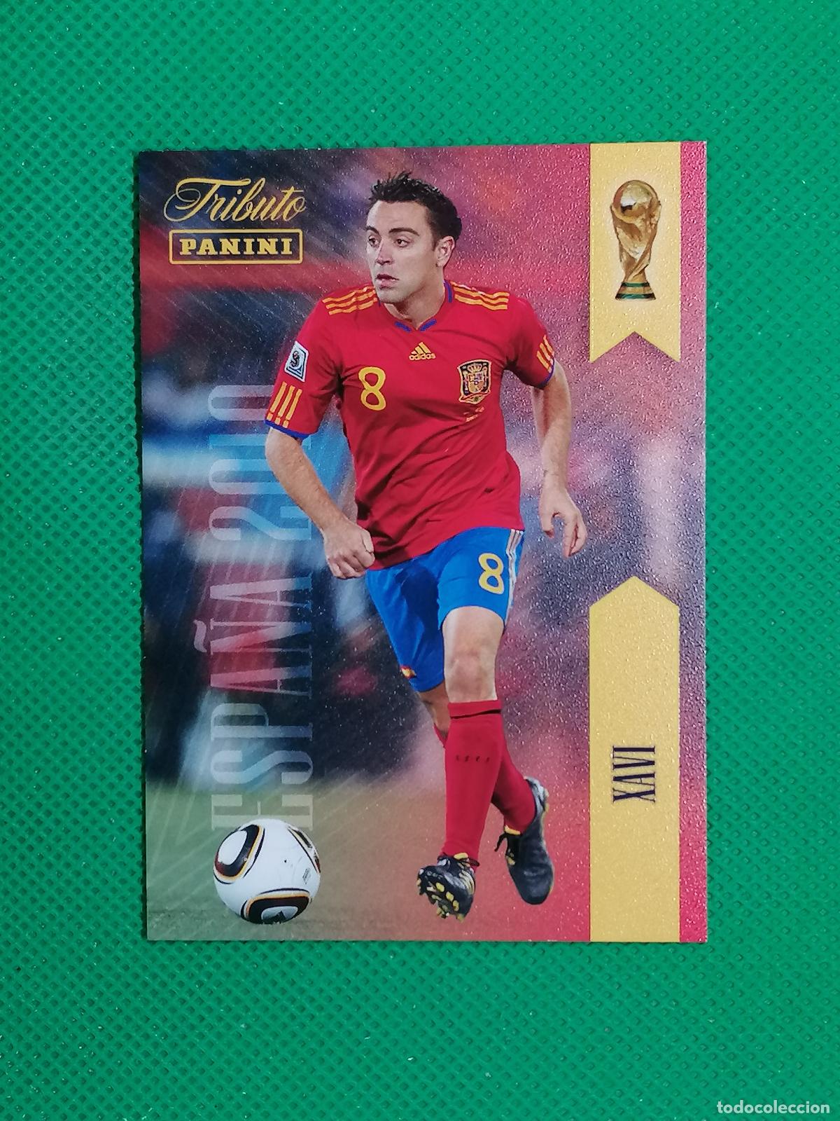 Cromos de f&uacute;tbol: 8 XAVI 2010 ⚽PANINI TRIBUTO SELECCION ESPA&Ntilde;OLA ESPA&Ntilde;A CARD 26 2026⚽