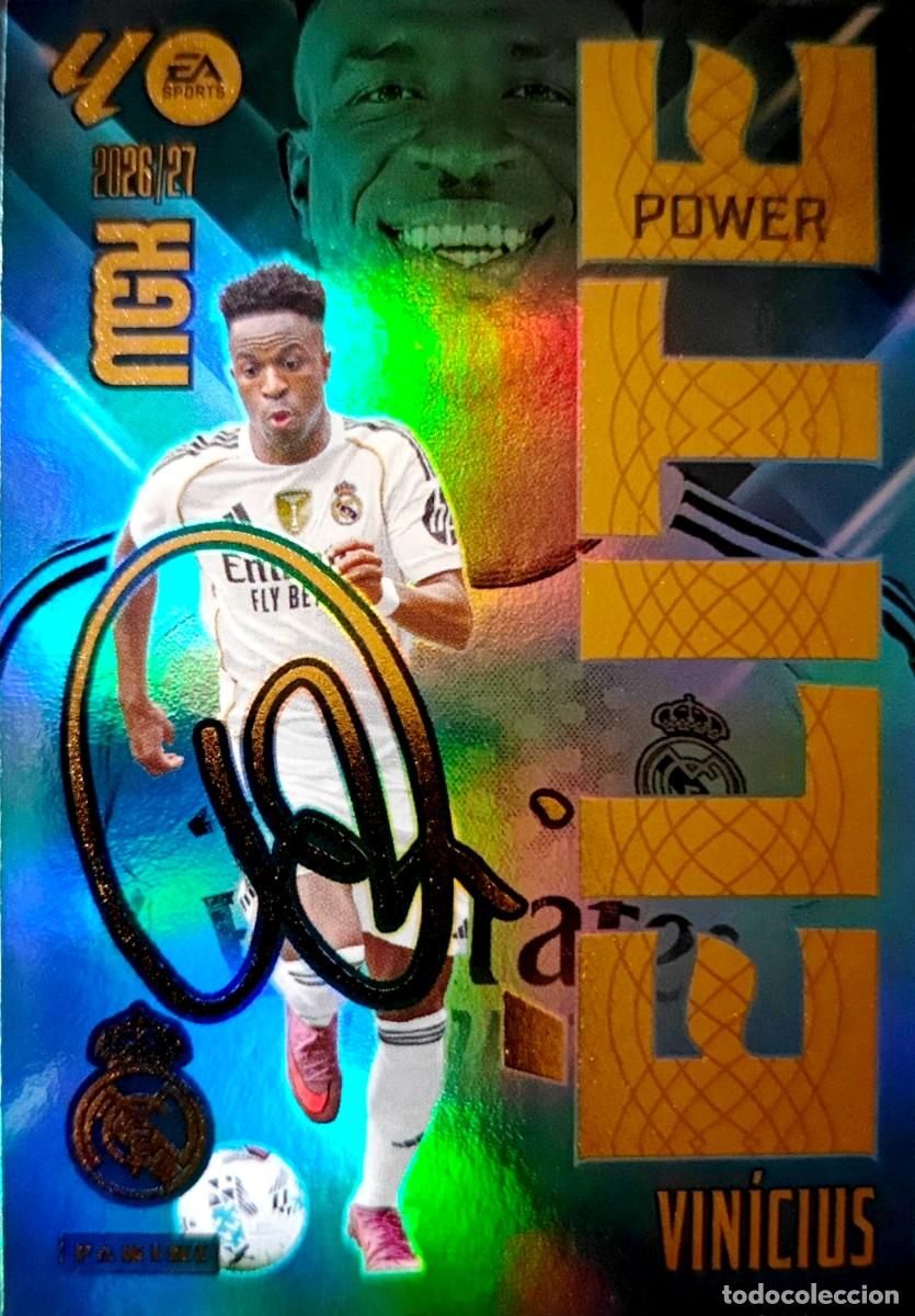 Cromos de f&uacute;tbol: 18 18P Vinicius - Real Madrid - ELITE POWER - PANINI Megacracks MGK 2026 2027 26 27