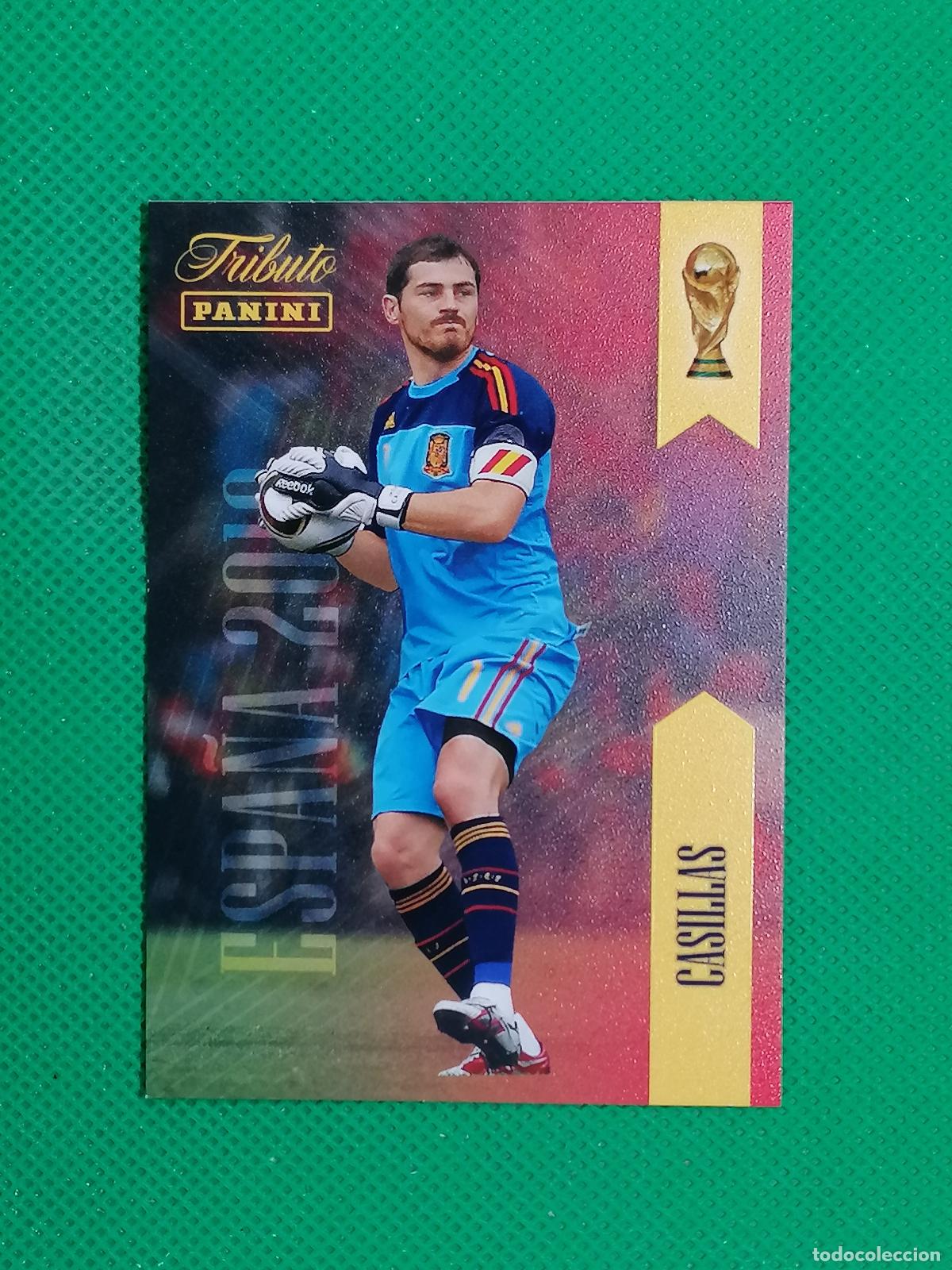 Cromos de f&uacute;tbol: 1 CASILLAS 2010 ⚽PANINI TRIBUTO SELECCION ESPA&Ntilde;OLA ESPA&Ntilde;A CARD 26 2026⚽