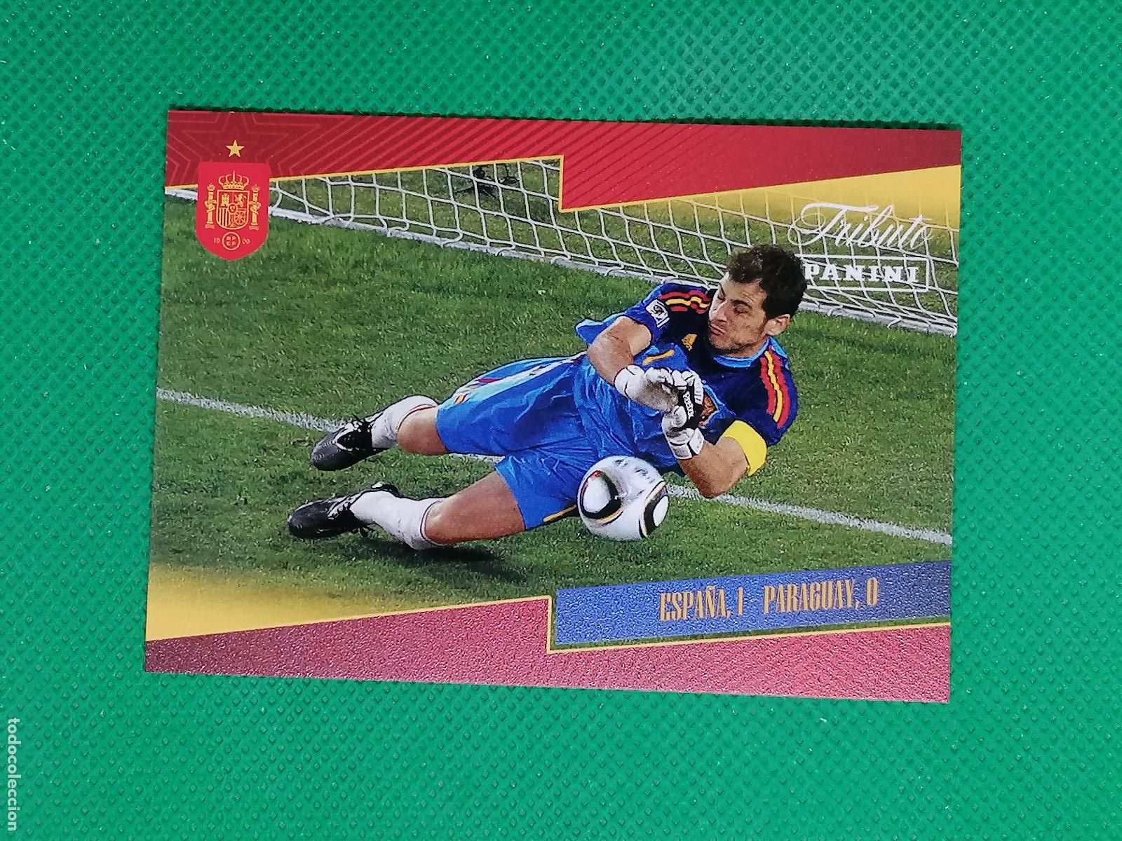 Football Stickers: 29 ESPA&Ntilde;A PARAGUAY 2010 ⚽PANINI TRIBUTO SELECCION ESPA&Ntilde;OLA ESPA&Ntilde;A CARD 26 2026⚽
