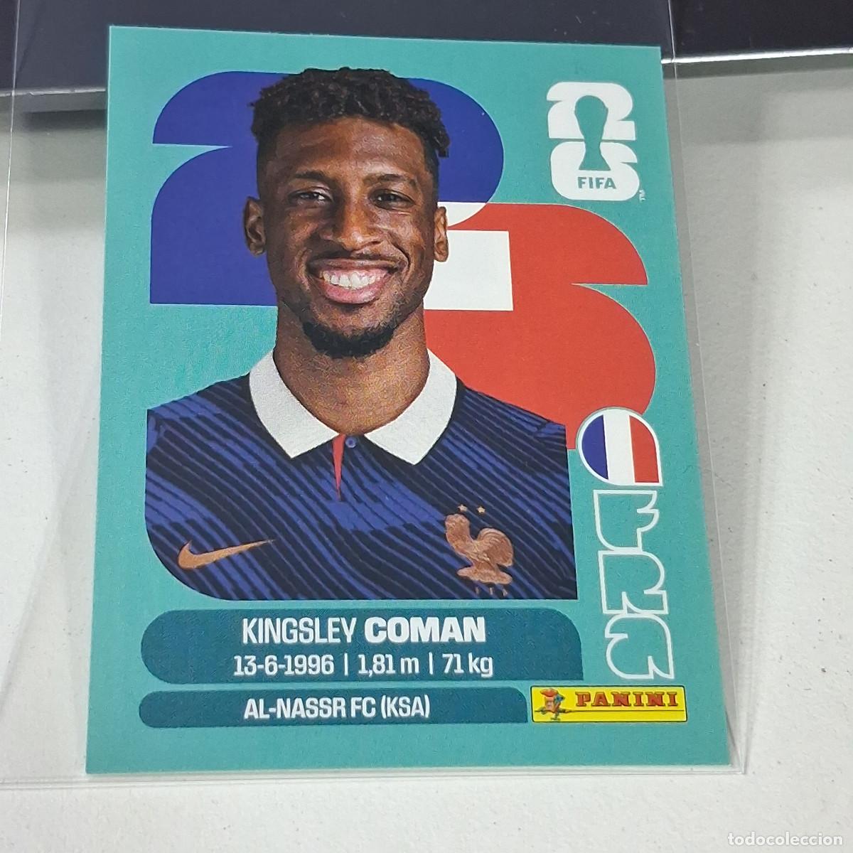 Football Stickers: B44 FRA18 KINGSLEY COMAN 18 FRANCIA FRANCE FRA MUNDIAL FIFA WORLD CUP 2026 STICKER PANINI