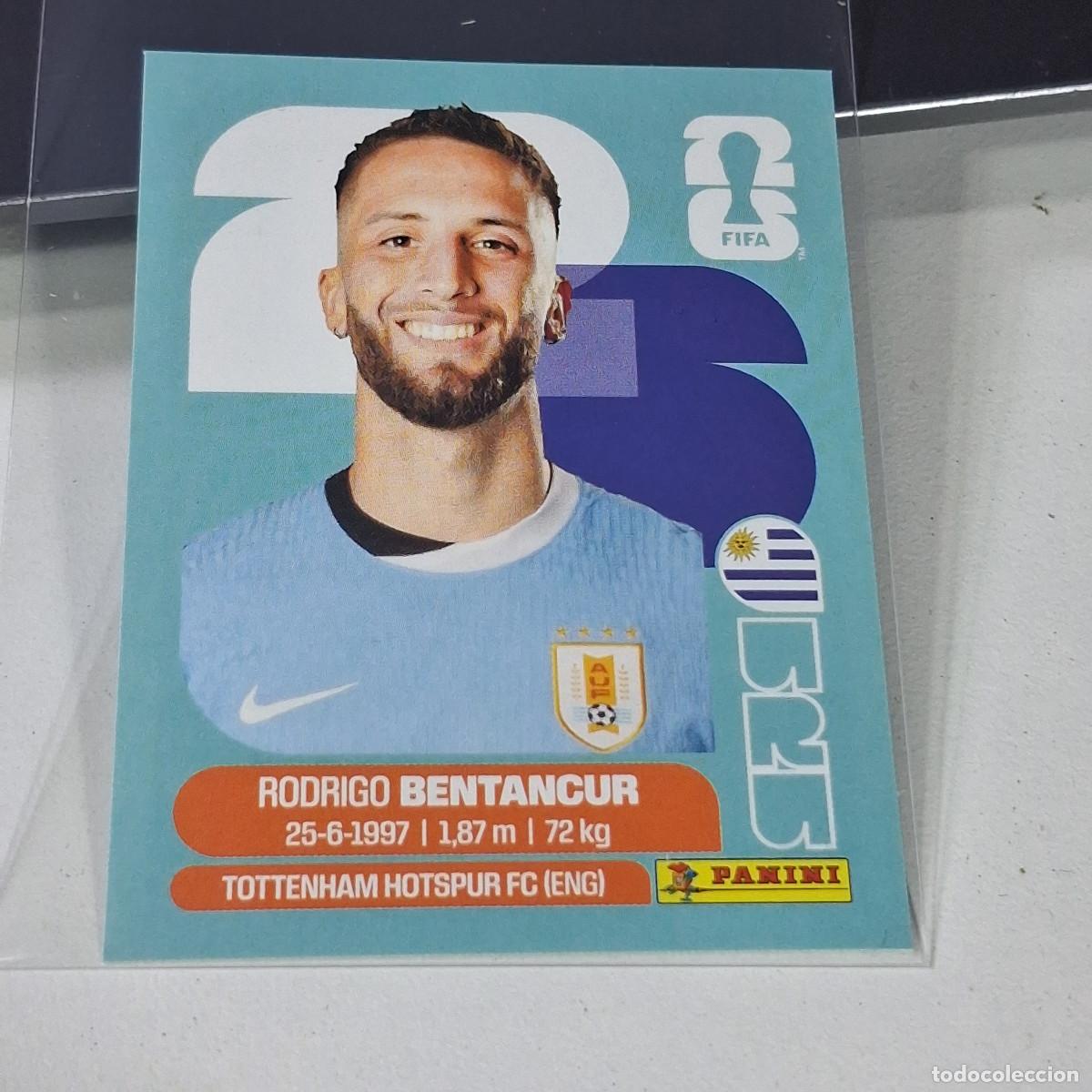Cromos de f&uacute;tbol: B44 URU12 RODRIGO BENTANCUR 12 URUGUAY URU MUNDIAL FIFA WORLD CUP 2026 STICKER PANINI