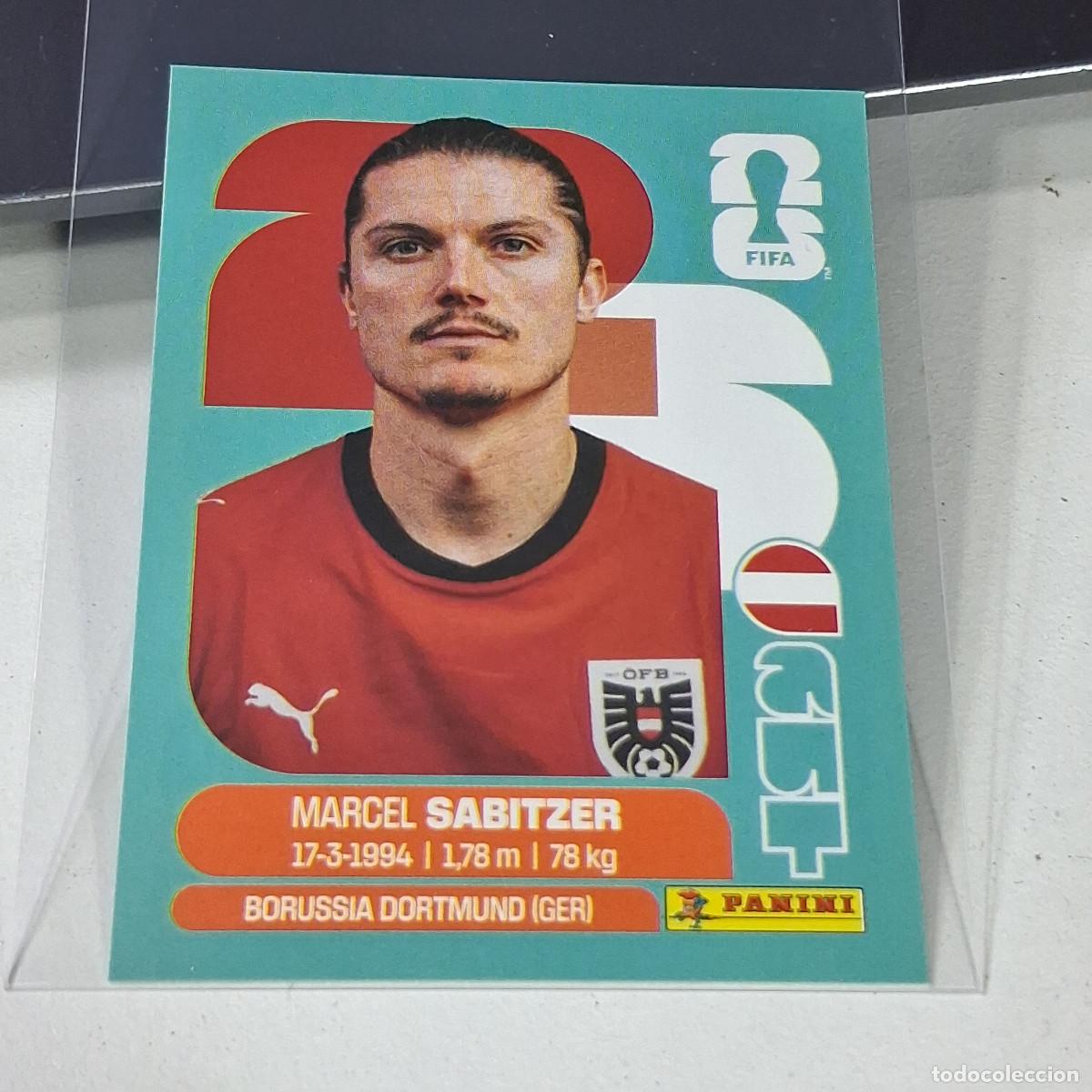 Cromos de f&uacute;tbol: B44 AUT11 MARCEL SABITZER 11 AUSTRIA AUT MUNDIAL FIFA WORLD CUP 2026 STICKER PANINI