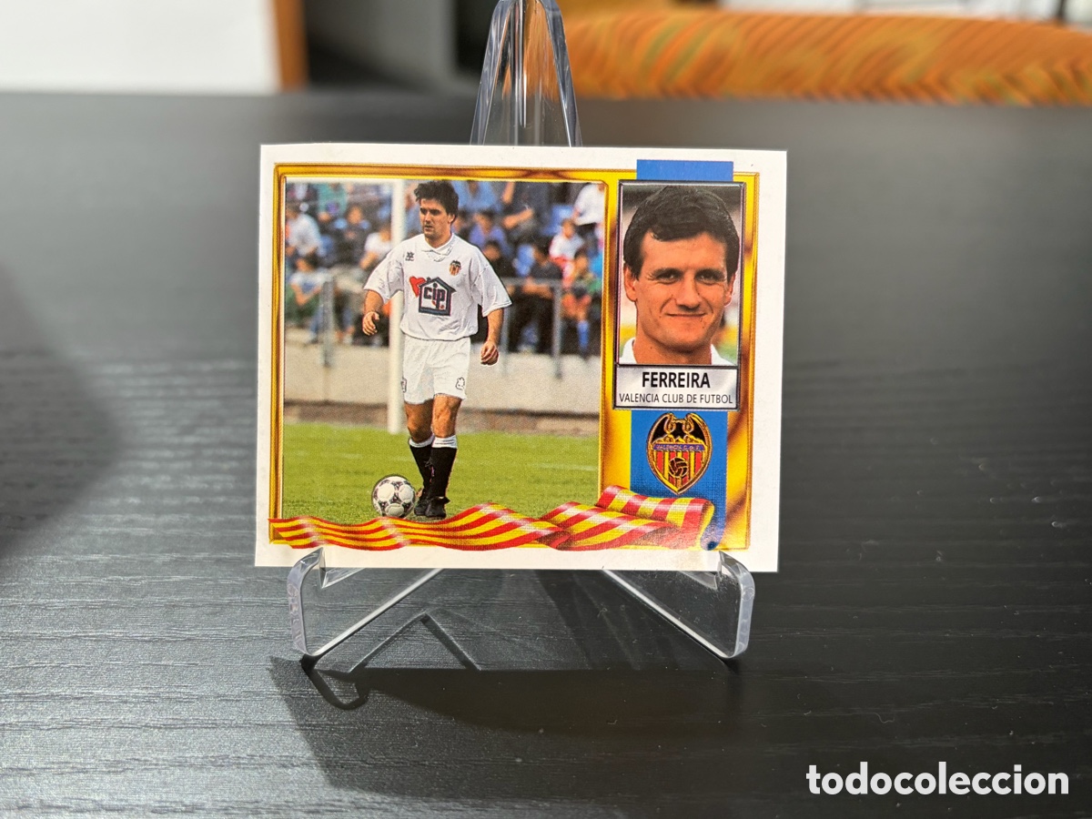 Cromos de f&uacute;tbol: Cromo ediciones este temporada 95-96 Valencia CF Ferreira fichaje
