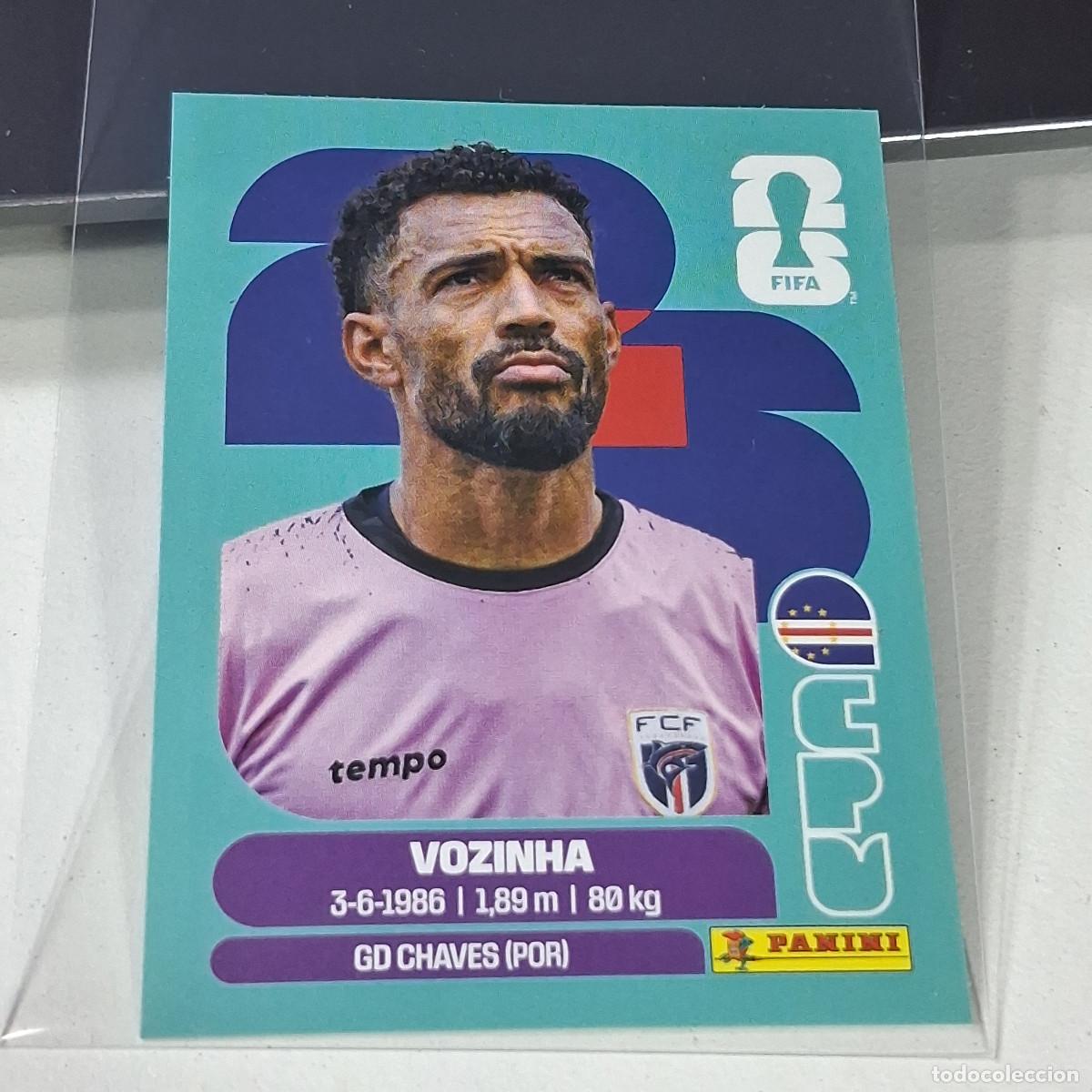 Cromos de f&uacute;tbol: B44 CPV 2 CPV2 VOZINHA CABO VERDE CAPE CPV MUNDIAL FIFA WORLD CUP 2026 STICKER PANINI