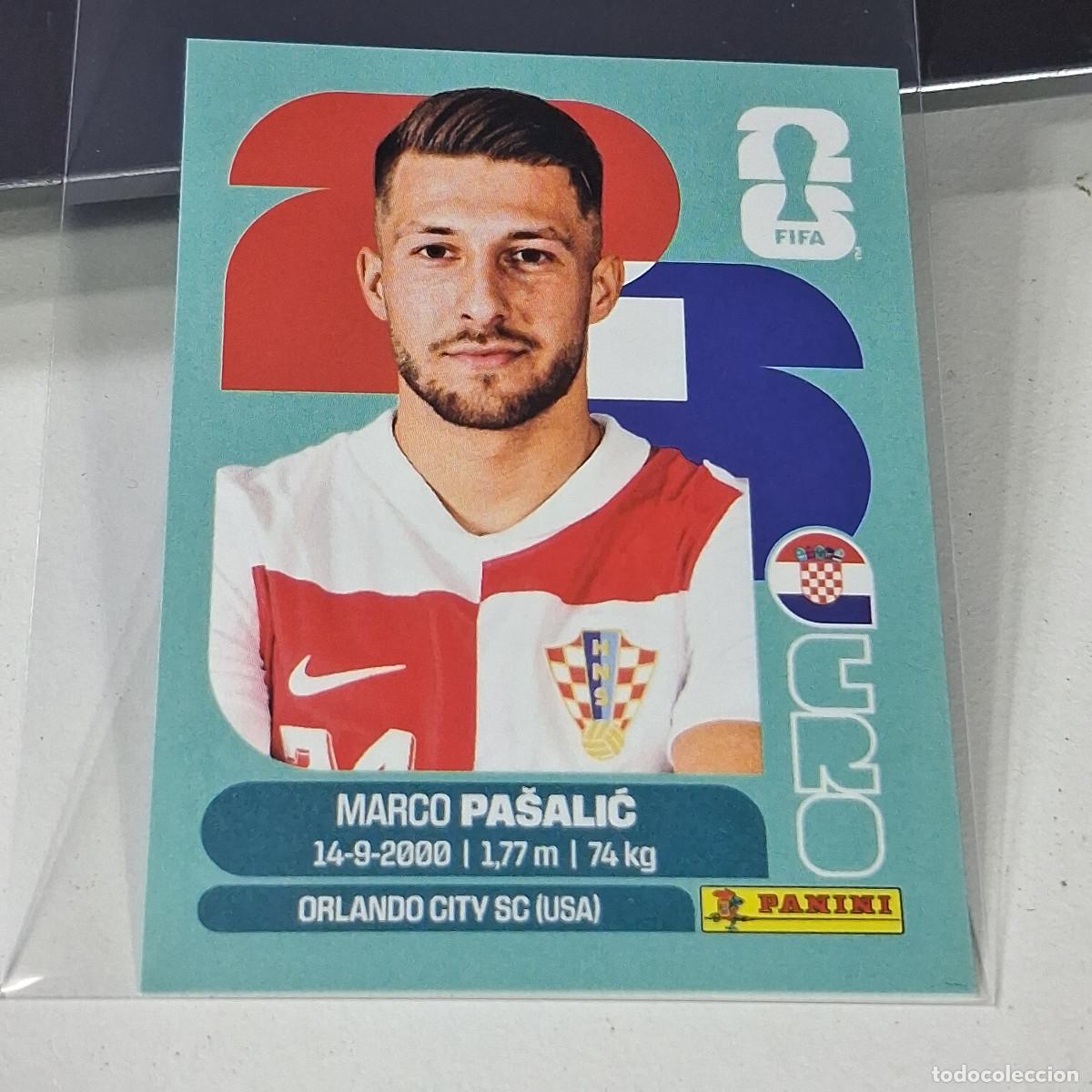 Cromos de f&uacute;tbol: B44 CRO17 MARCO PA&Scaron;ALIĆ 17 CROACIA CROATIA CRO MUNDIAL FIFA WORLD CUP 2026 STICKER PANINI