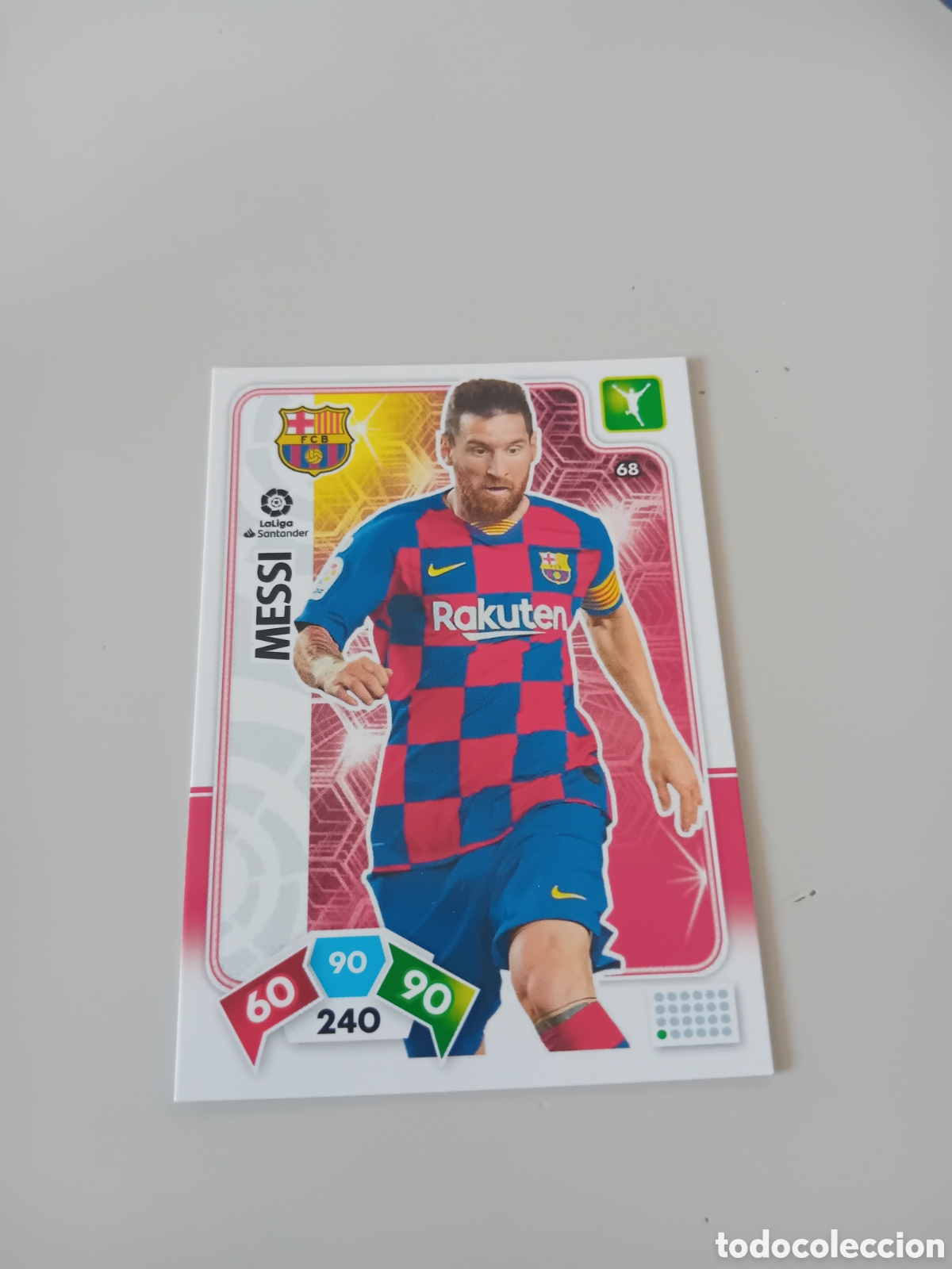 Cartes &agrave; collectionner de Football: MESSI 68 BARCELONA 2019 2020 19 20 ADRENALYN XL PANINI NUEVO