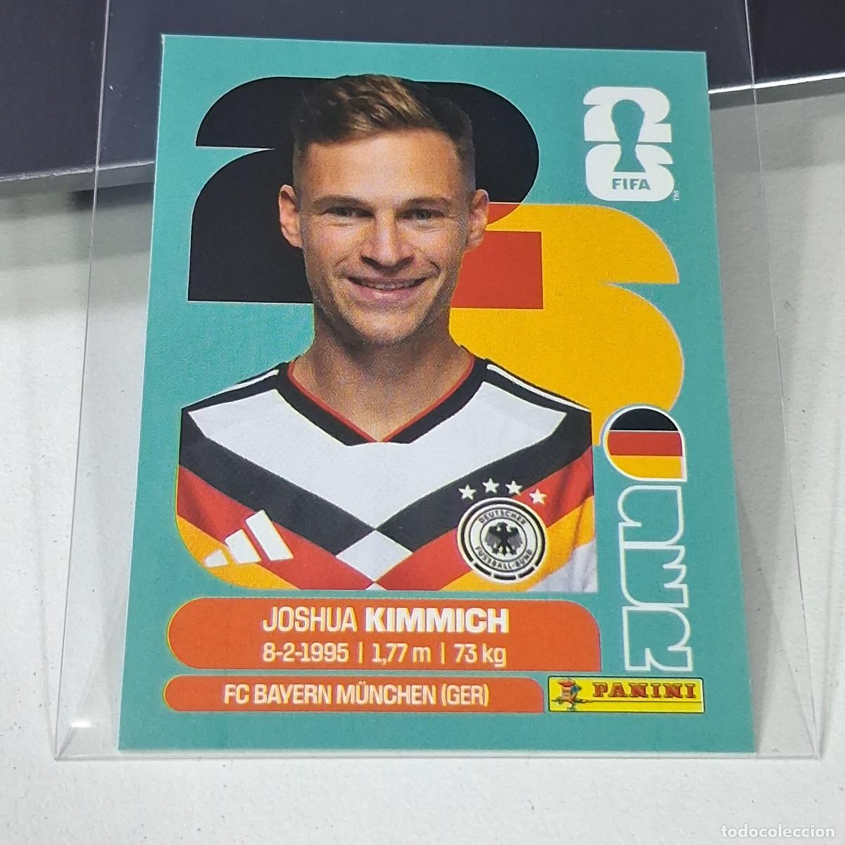 Cartes &agrave; collectionner de Football: B44 GER10 JOSHUA KIMMICH 10 ALEMANIA GERMANY GER MUNDIAL FIFA WORLD CUP 2026 STICKER PANINI