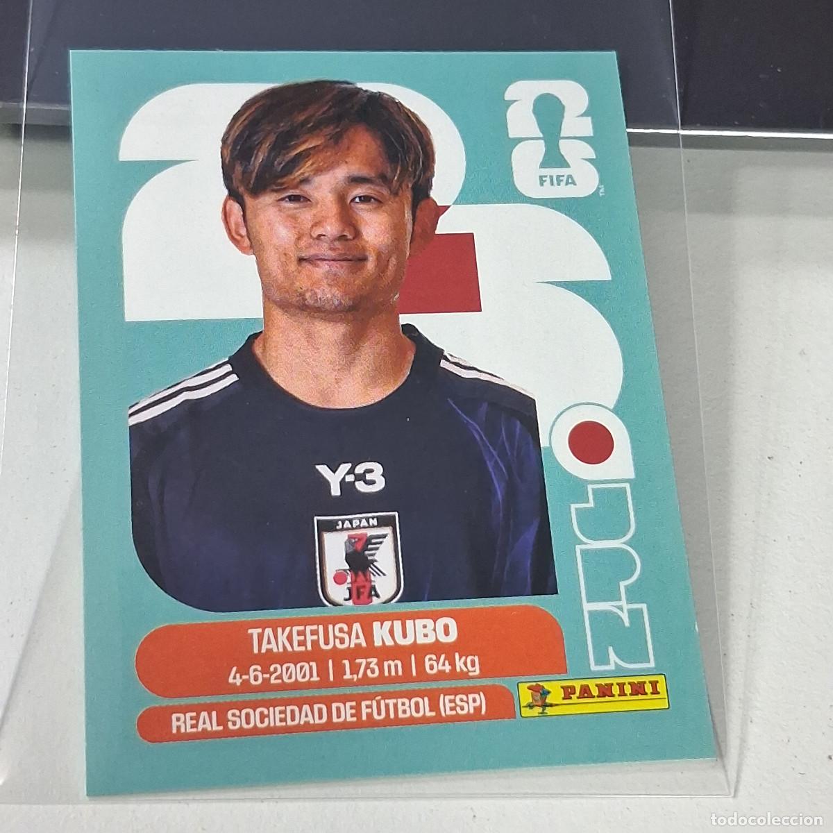 Cromos de f&uacute;tbol: B44 JPN12 TAKEFUSA KUBO 12 JAP&Oacute;N JAPAN JPN MUNDIAL FIFA WORLD CUP 2026 STICKER PANINI