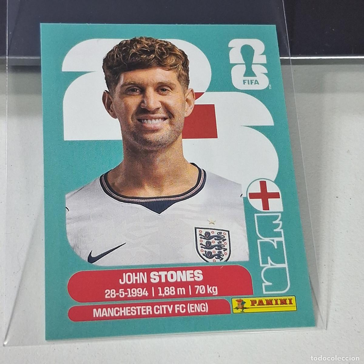 Cromos de f&uacute;tbol: B44 ENG3 JOHN STONES 3 INGLATERRA ENGLAND ENG MUNDIAL FIFA WORLD CUP 2026 STICKER PANINI