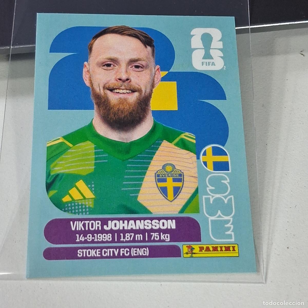 Cromos de f&uacute;tbol: B44 SWE2 VICTOR JOHANSSON 2 SUECIA SWEDEN SWE MUNDIAL FIFA WORLD CUP 2026 STICKER PANINI