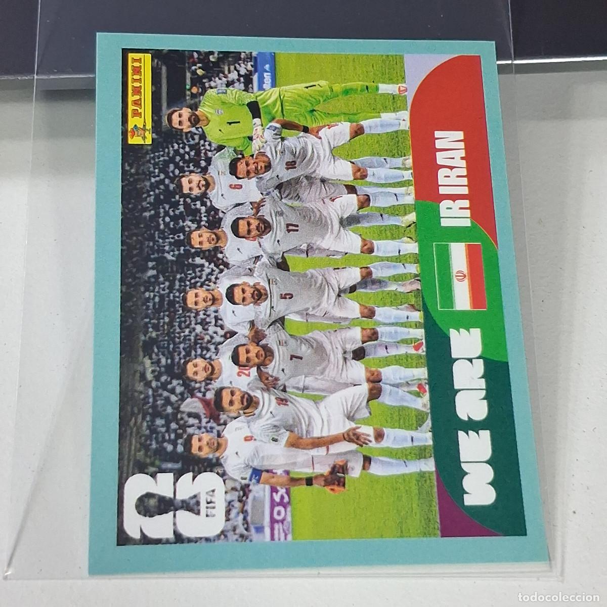 Cromos de f&uacute;tbol: B44 IRN13 TEAM PHOTO EQUIPO 13 IR&Aacute;N IRAO IRN MUNDIAL FIFA WORLD CUP 2026 STICKER PANINI