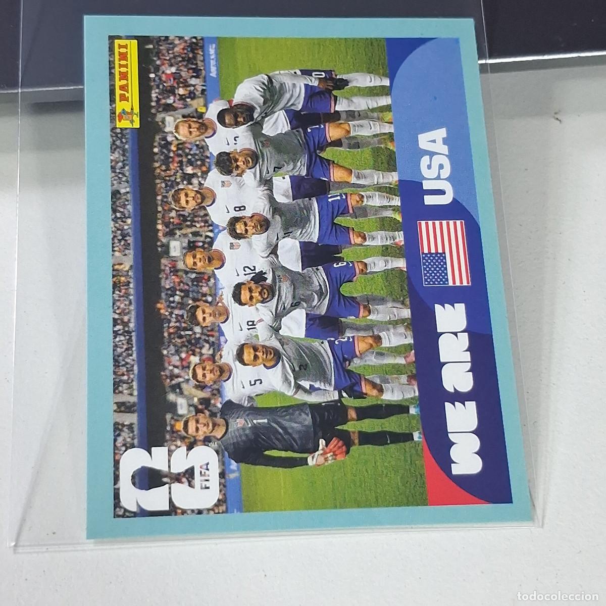Cromos de f&uacute;tbol: B44 USA 13 USA13 PLANTILLA EQUIPO USA ESTADOS UNIDOS USA MUNDIAL FIFA WORLD CUP 2026 STICKER PANINI