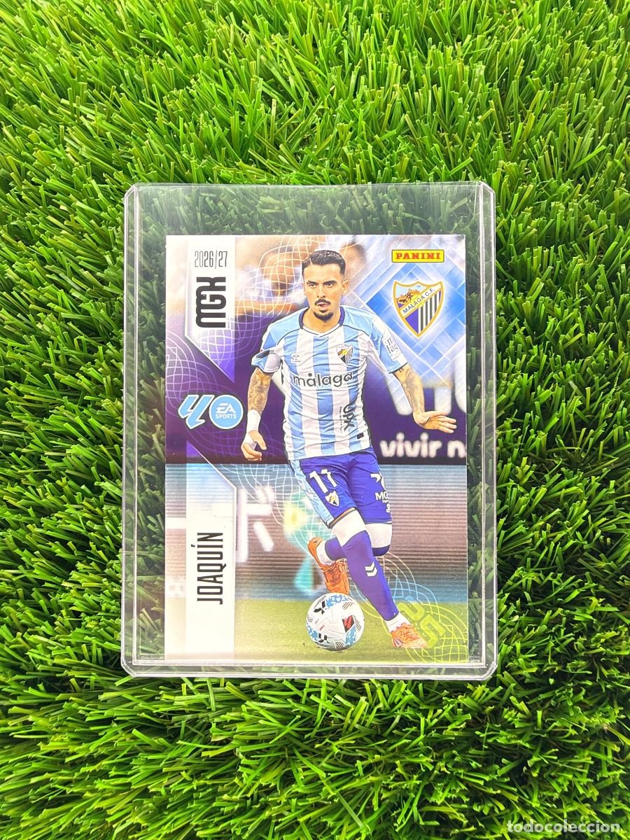Cromos de f&uacute;tbol: N&ordm; 251 Joaqu&iacute;n M&aacute;laga CF Megacracks 26 27