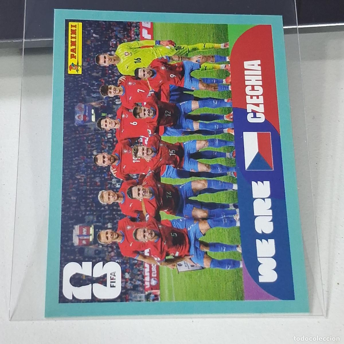 Cromos de f&uacute;tbol: B44 CZE 13 CZE13 PLANTILLA REP&Uacute;BLICA CHECA CHEQUIA CZE MUNDIAL FIFA WORLD CUP 2026 STICKER PANINI