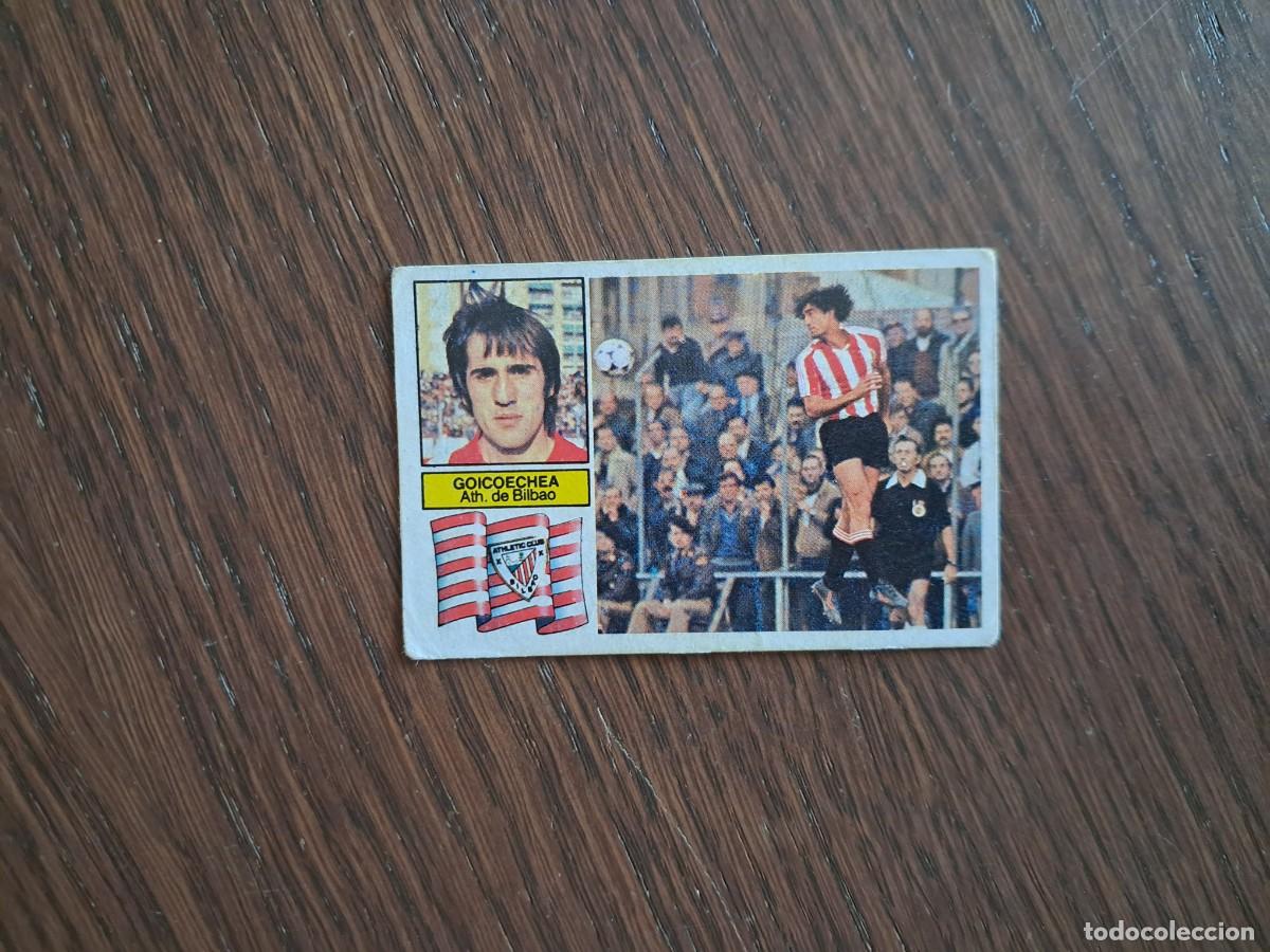 Cromos de f&uacute;tbol: cromo de futbol, edic. Este, liga 82-83, Goicoechea, Ath. Bilbao. sin pegar.