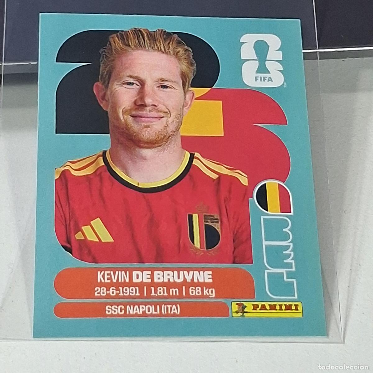 Cromos de f&uacute;tbol: B45 BEL15 KEVIN DE BRUYNE 15 B&Eacute;LGICA BELGIUM MUNDIAL FIFA WORLD CUP 2026 STICKER PANINI